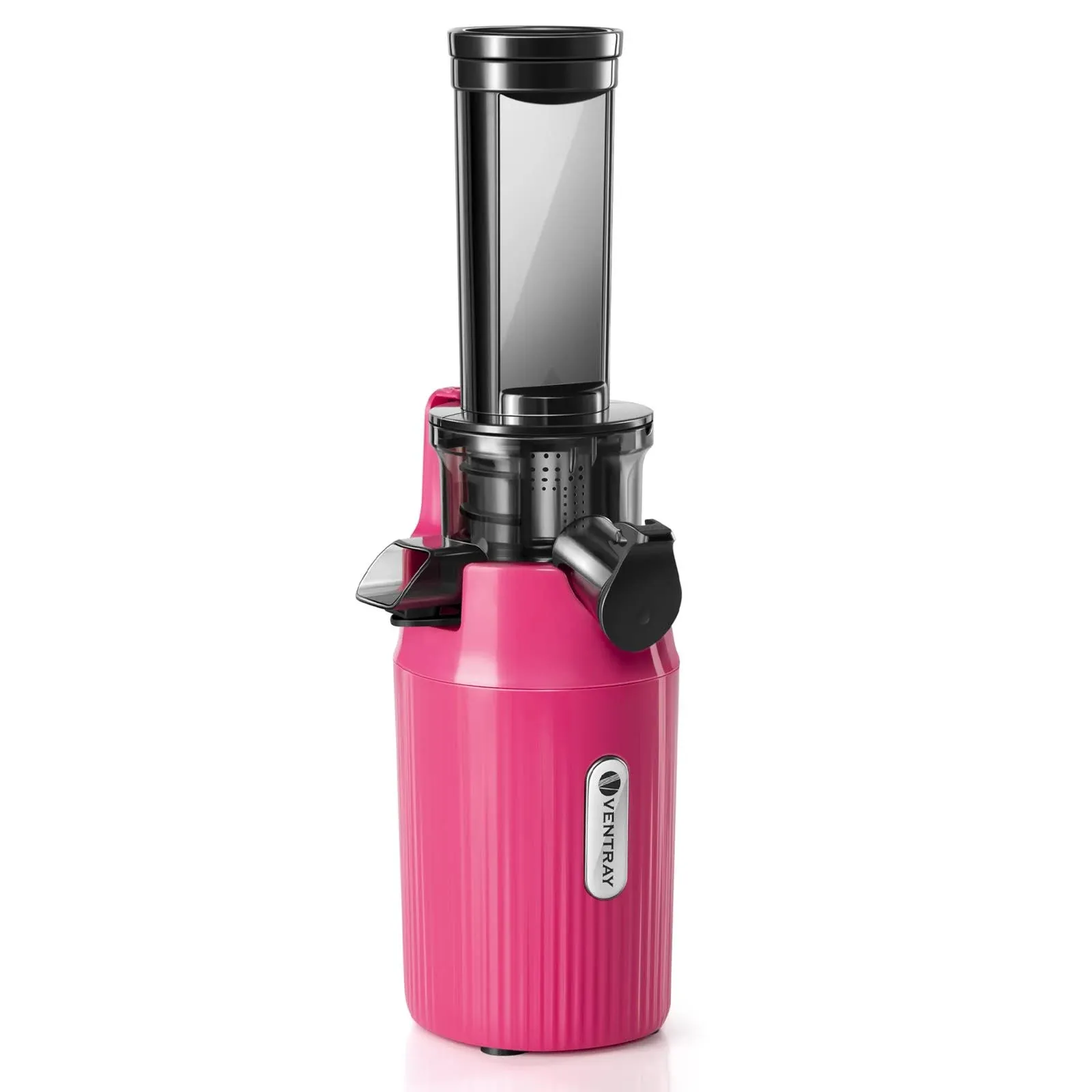 Ventray Essential Ginnie Juicer, Compact & Slow, Nutrient Dense Pink