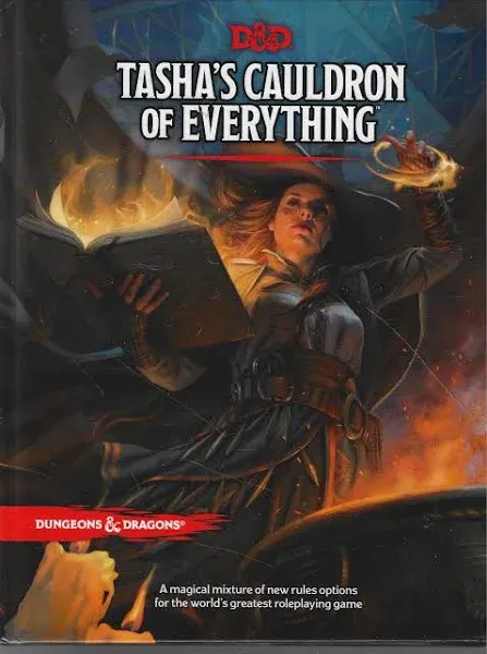 Wizards Of The Coast Tasha's Cauldron of Everything (D&d Rules Expansion) (Dungeons &Dragons) af Wizards RPG Team (Hardcover, 2020)