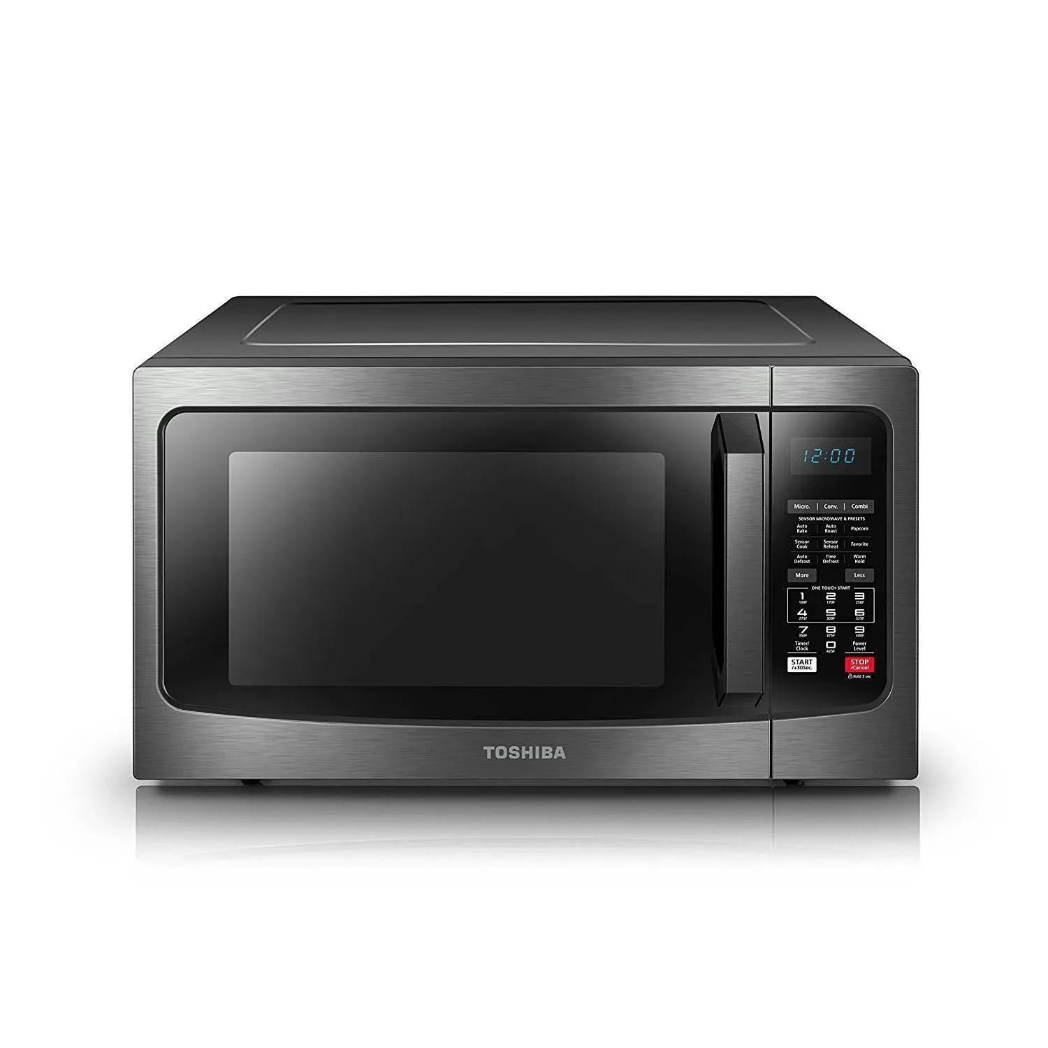 Toshiba EC042A5C-BS Microwave Oven with Convection Function Smart Sensor