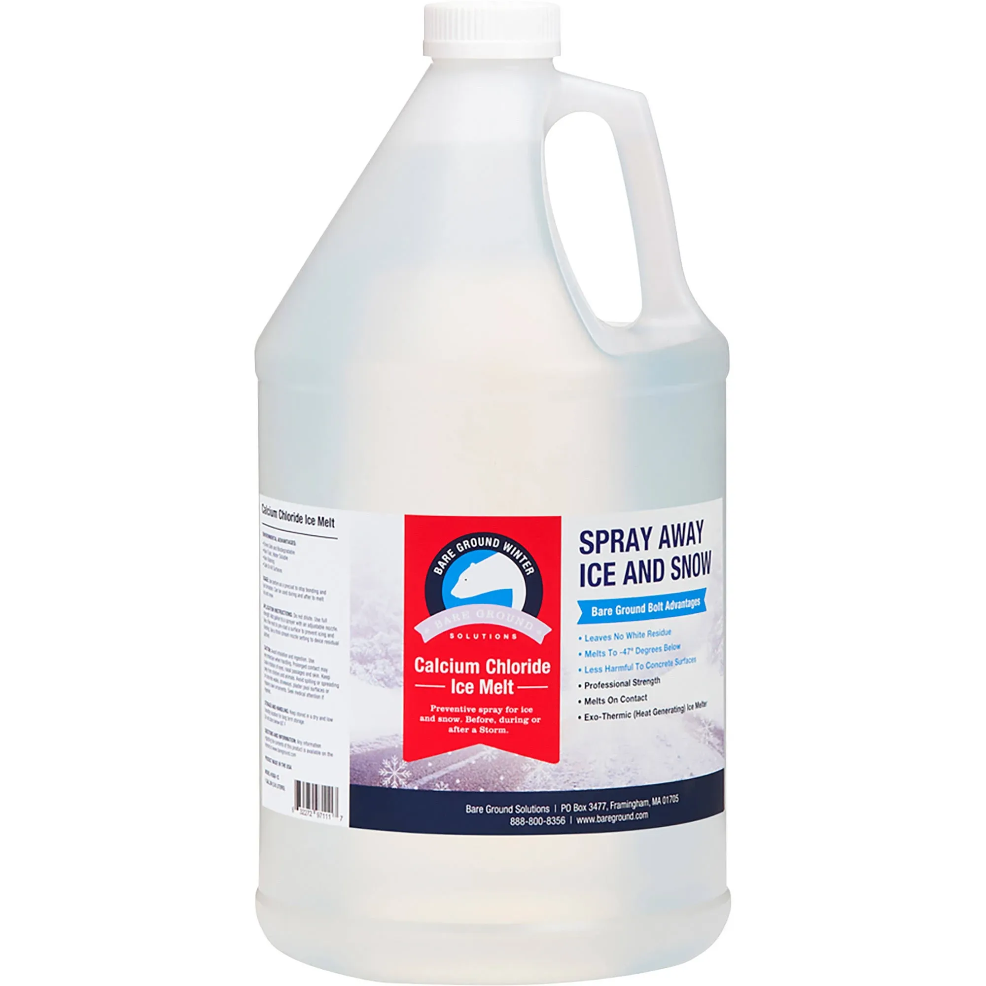 Bare Ground Bolt Liquid Calcium Chloride