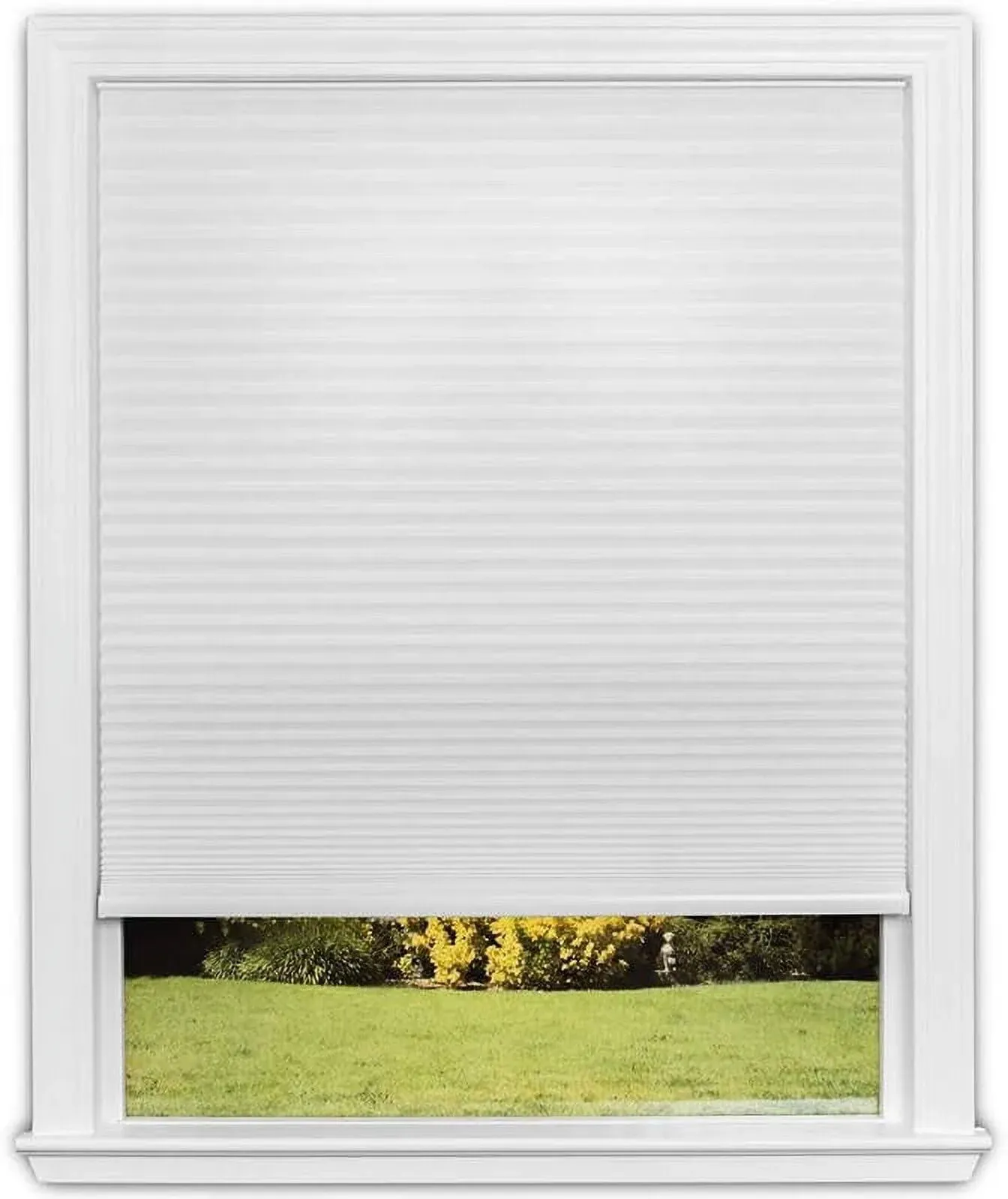 Redi Shade Easy Lift Trim-at-Home Cordless Cellular Light Filtering Fabric Shade ...