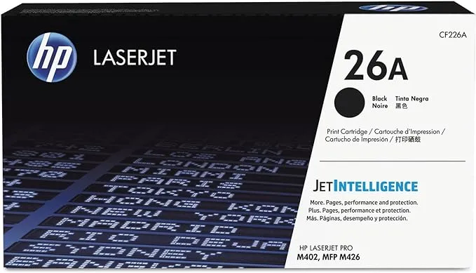 HP 26A (CF226A) | Original HP LaserJet Toner Cartridge - Black