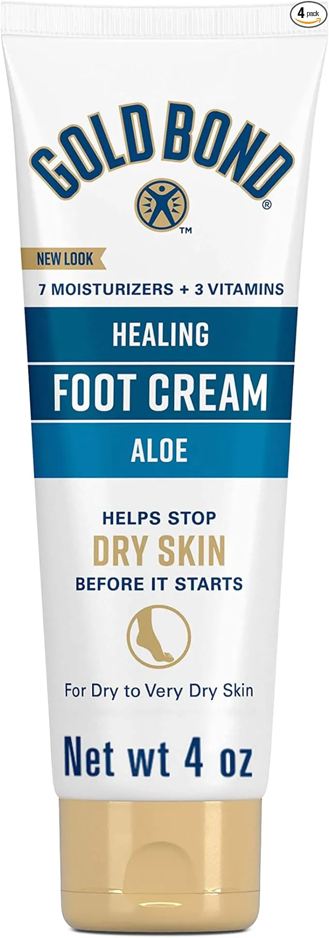 Gold Bond Healing Foot Cream, With Aloe