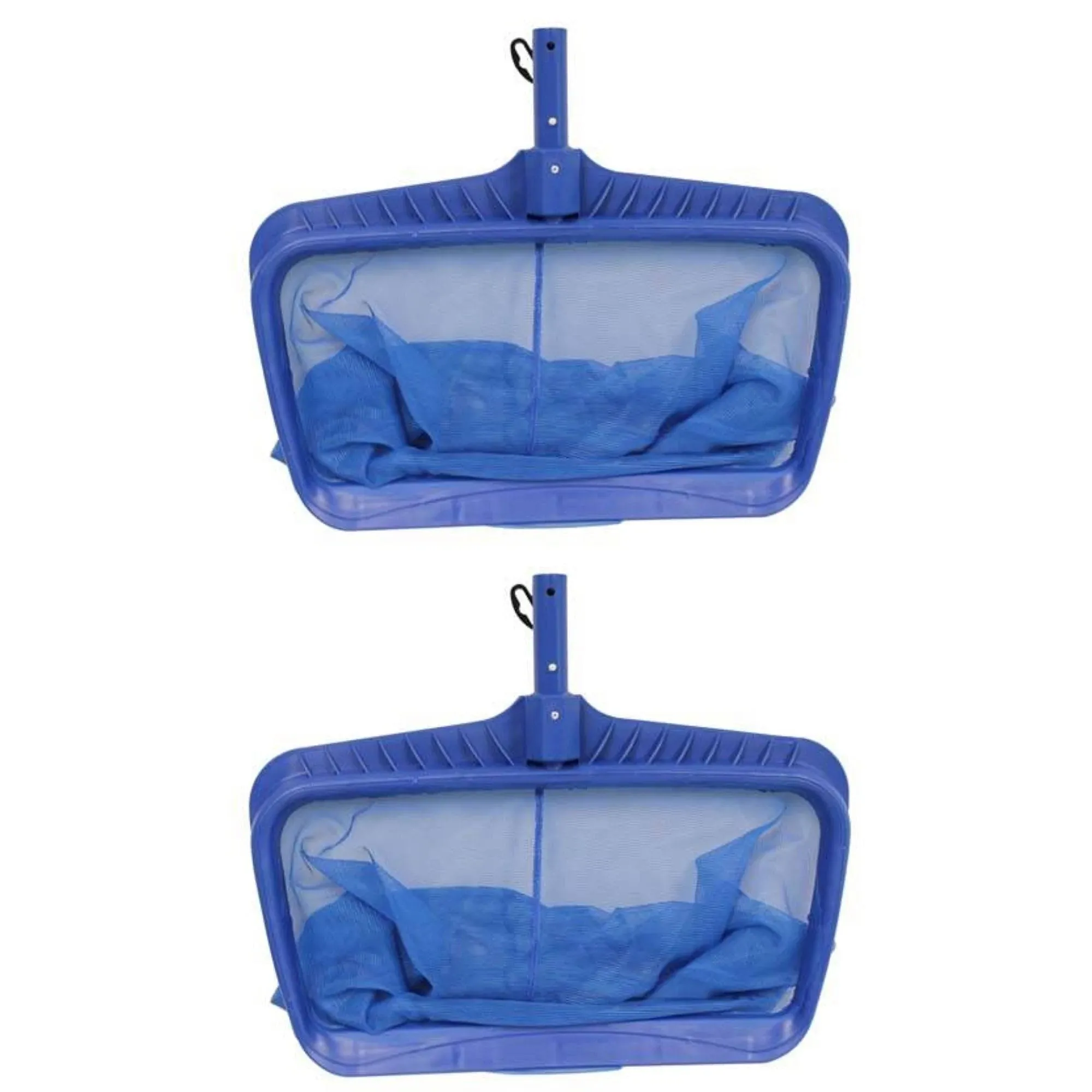 Swimline Hydro Tools Attachable Deep Bag Leaf Rake Pool Net, Blue (2 Pack)