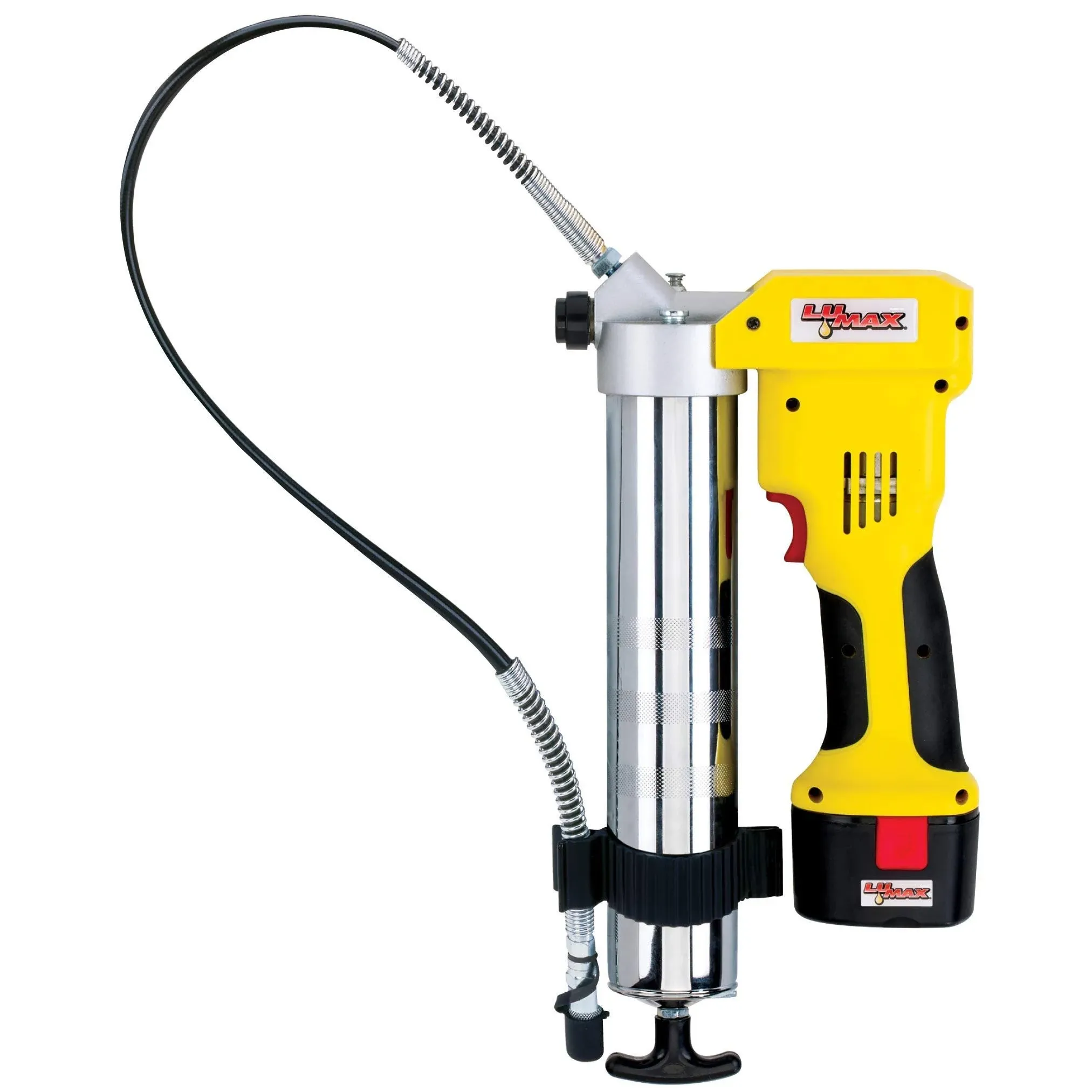 Lumax LX-1175 HandyLuber, 12V Cordless Grease Gun with Single Battery