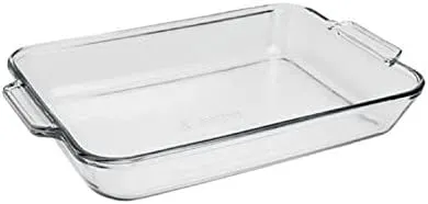 Anchor Hocking 81935OBL11 Oven Basics Bake Dish, 3 quart, Clear