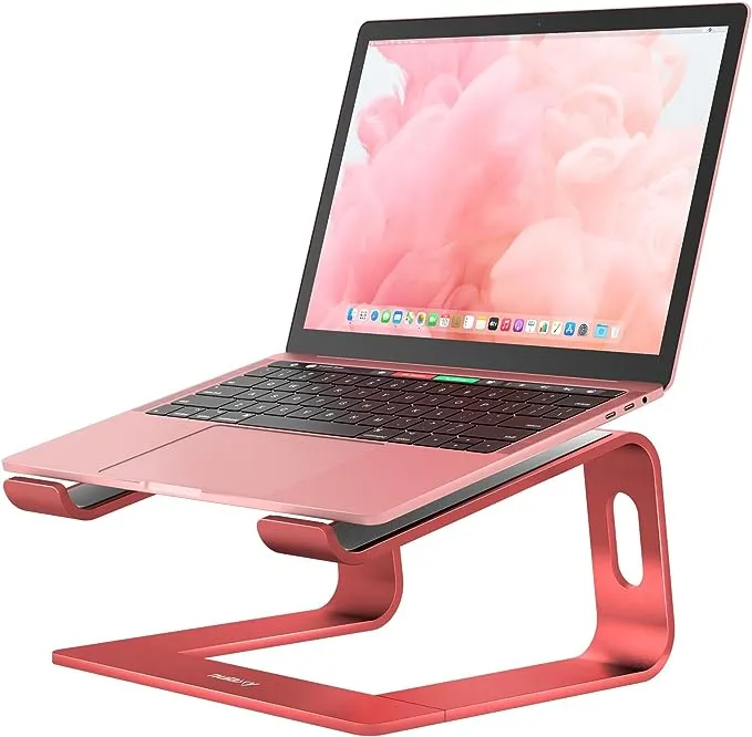 Nulaxy Laptop-Ständer, abnehmbare, ergonomische Laptophalterung, Computerständer für Schreibtisch, Aluminium, Laptop-Riser, Notebook-Ständer, kompatibel mit MacBook, Dell XPS, allen 10-16-Zoll-Laptops