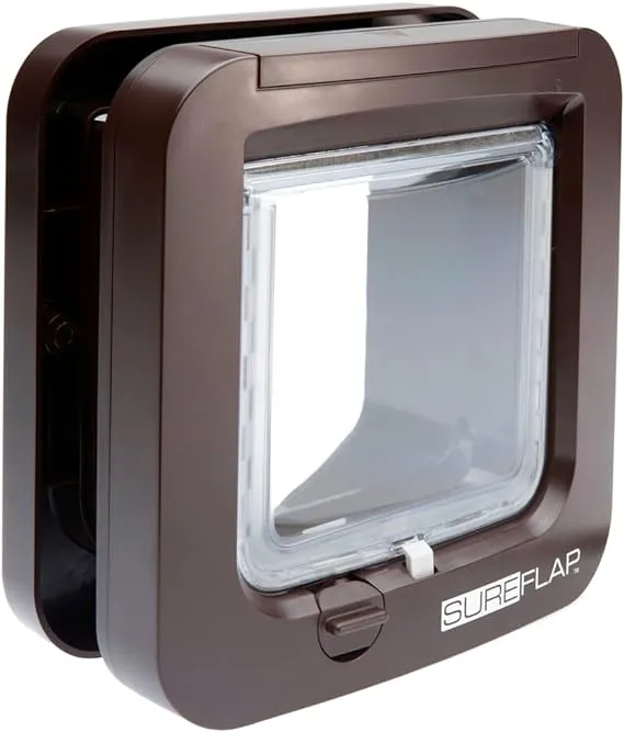 SureFlap Microchip Cat Flap - Brown