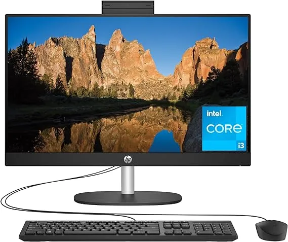 HP 24-cr0000i 24-cr0030 All-in-One Computer - Intel Core i3 i3-N300 - 8 GB -