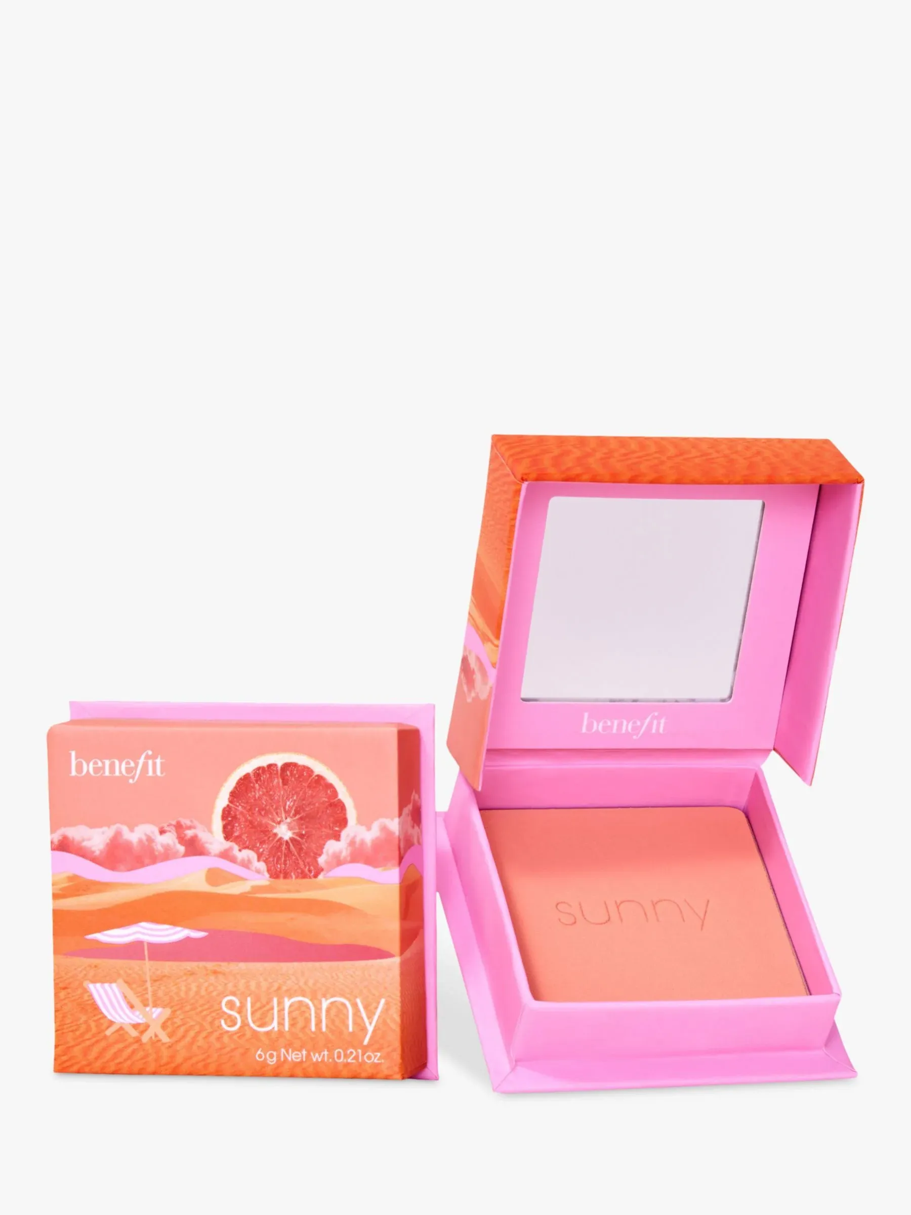 Benefit Cosmetics Wanderful World Silky Soft Powder Blush Mini - Crystah