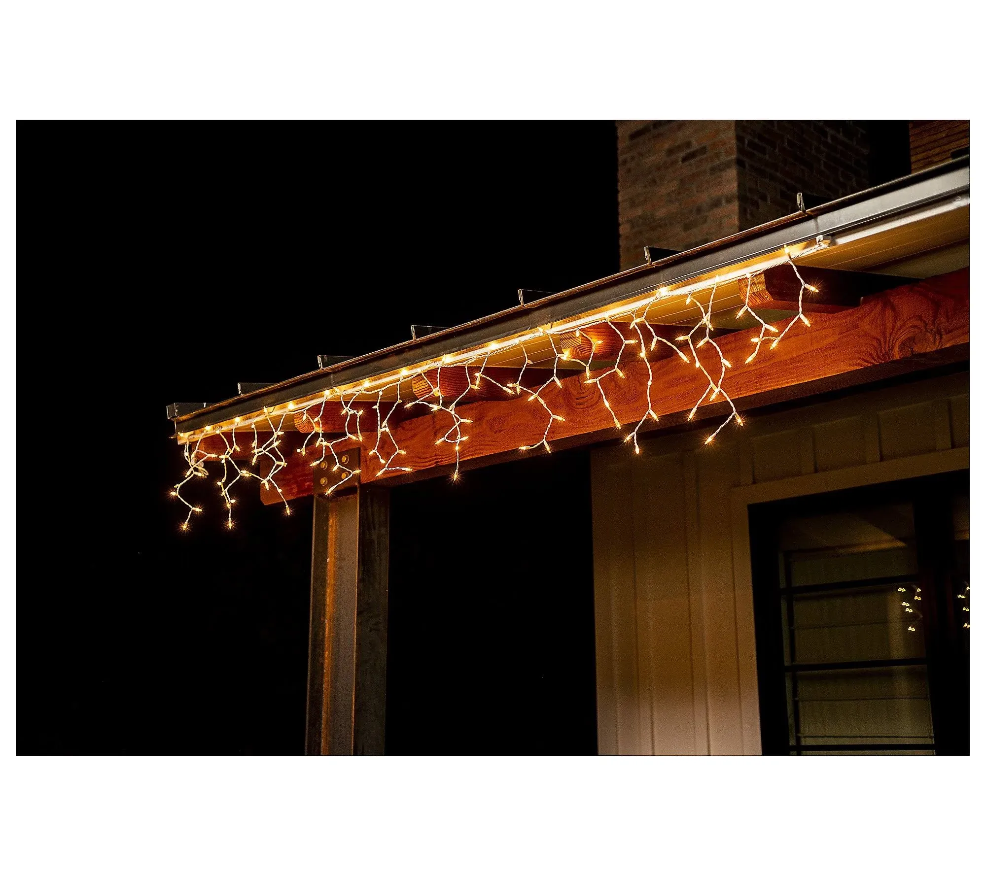 Joiedomi 150 Icicle Lights Clear White