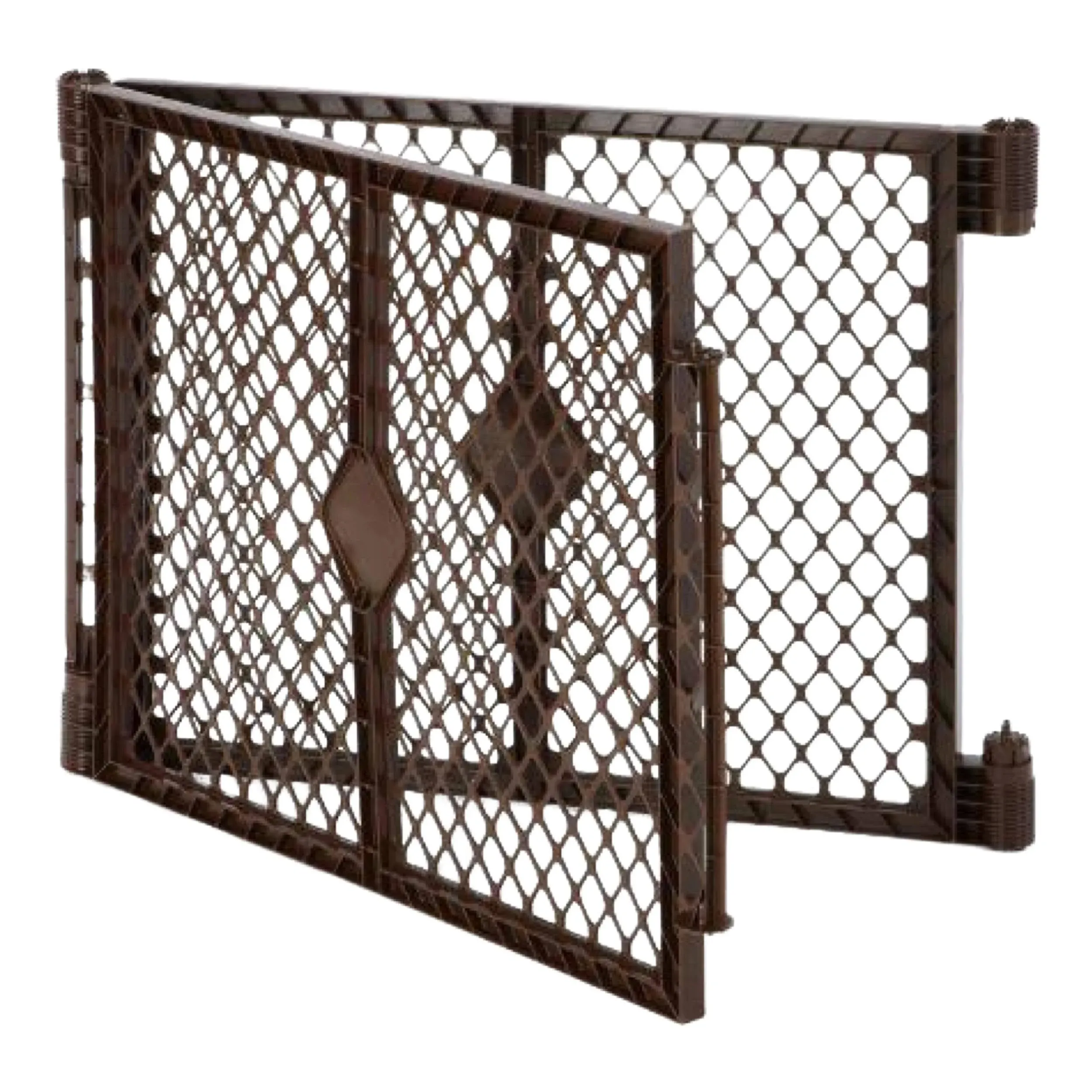 North States  for Petyard Passage: Made in USA. 2-Panel Extension Brown