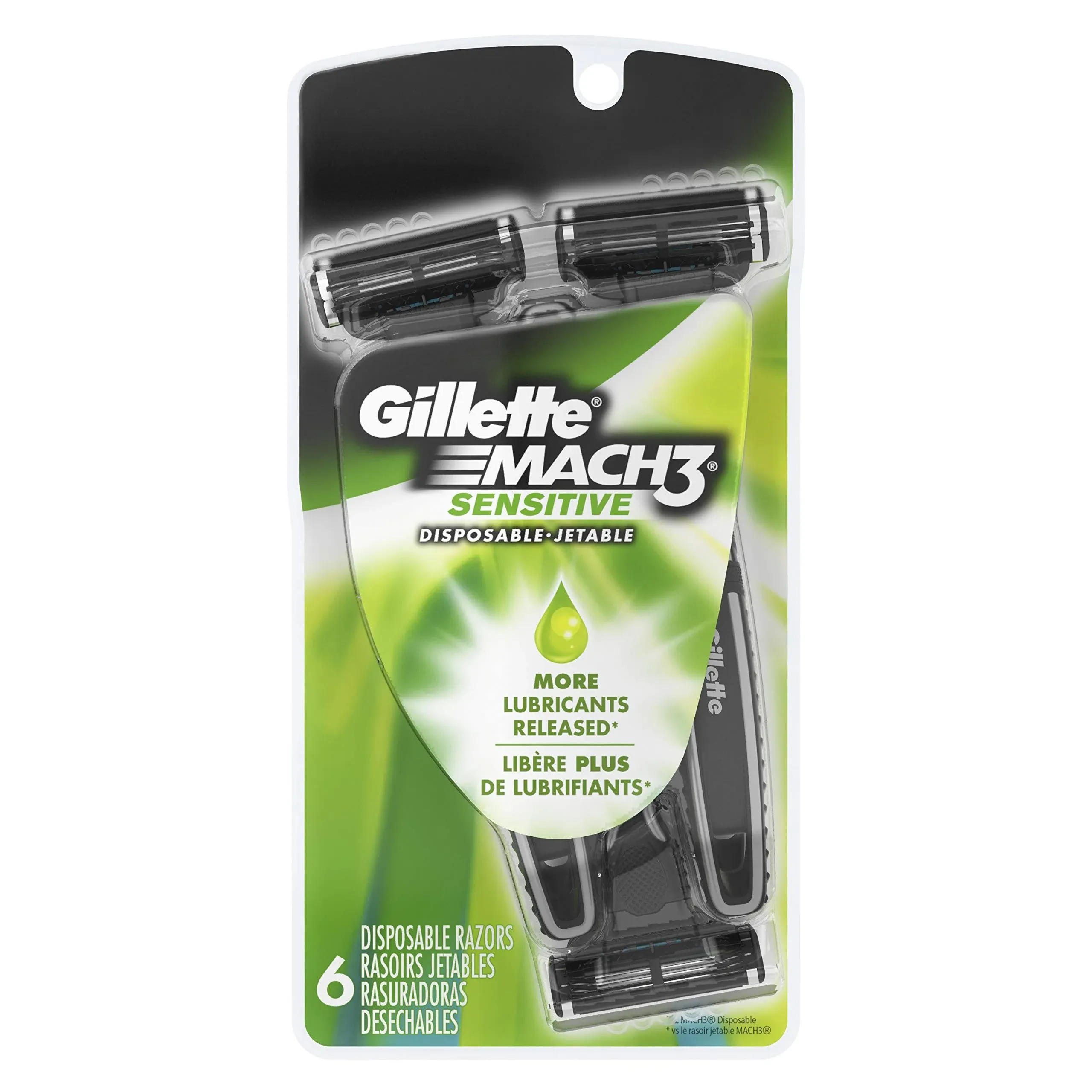 Gillette Mach3 Sensitive Disposable Razors