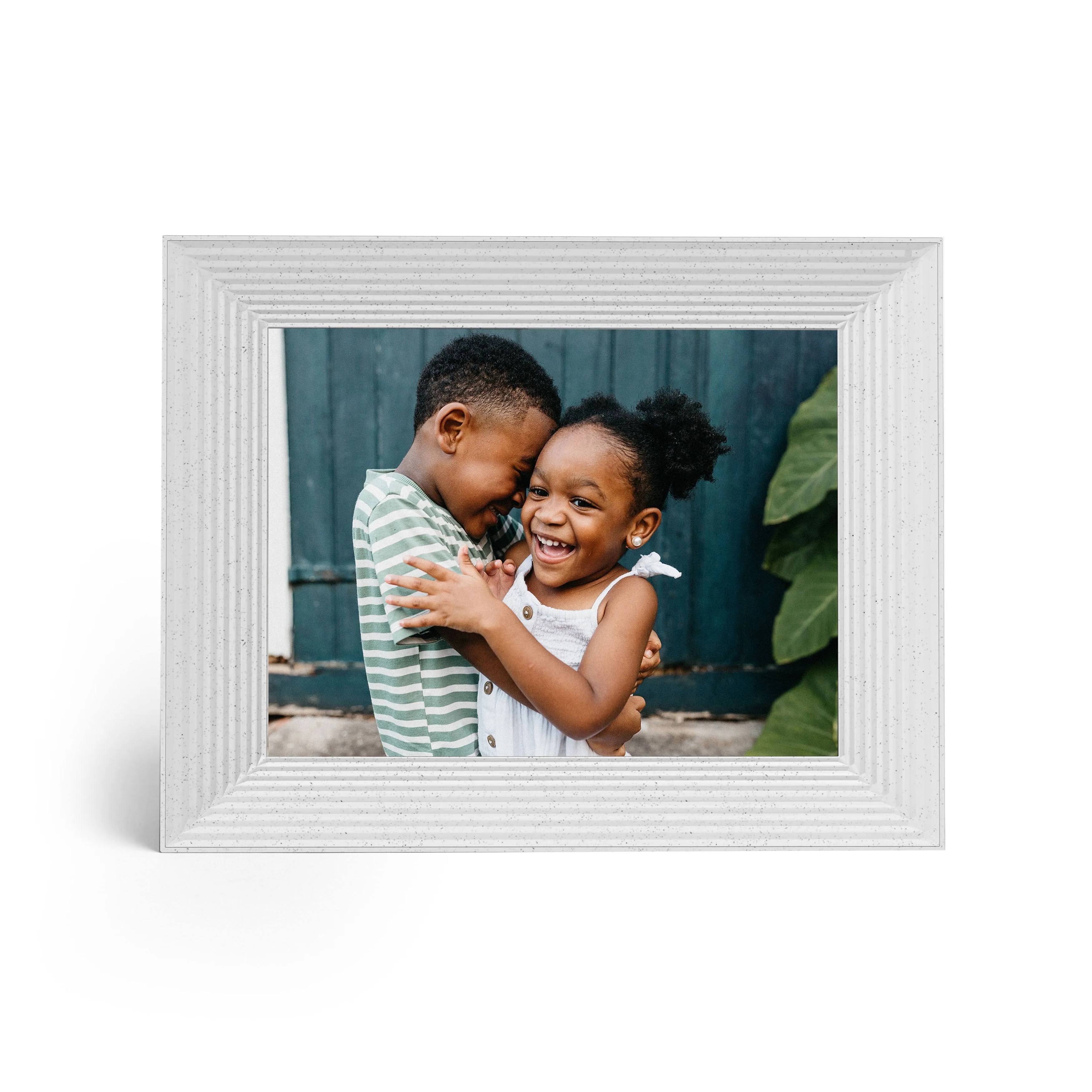 Aura Frames Mason Digital Picture Frame - White Quartz