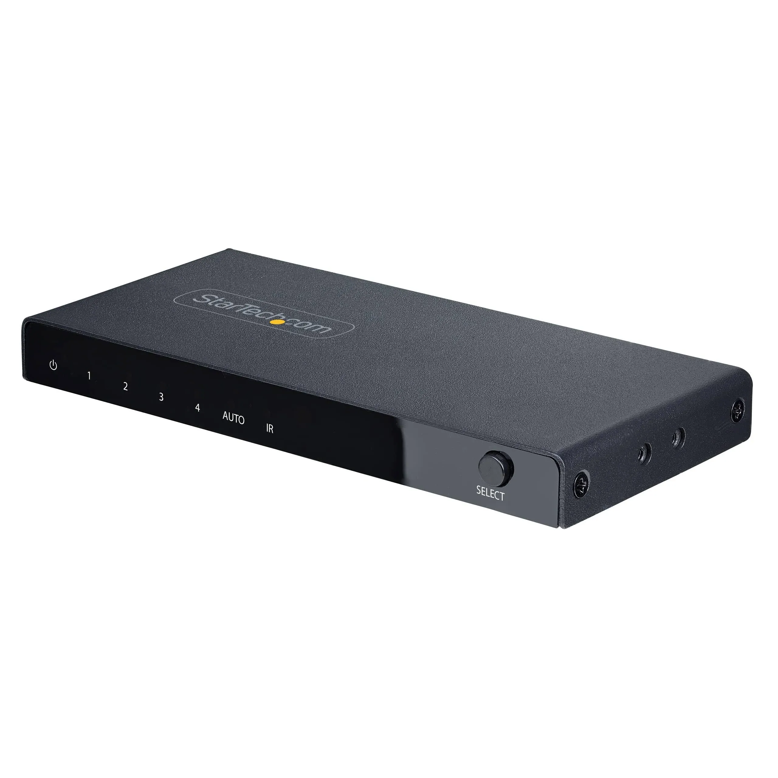 4-Port 8K HDMI Switch, HDMI 2.1 Switcher 4K 120Hz HDR10+, 8K 60Hz UHD, HDMI Switch 4 In 1 Out, Auto/Manual Source Switching, Power Adapter and Remote Included