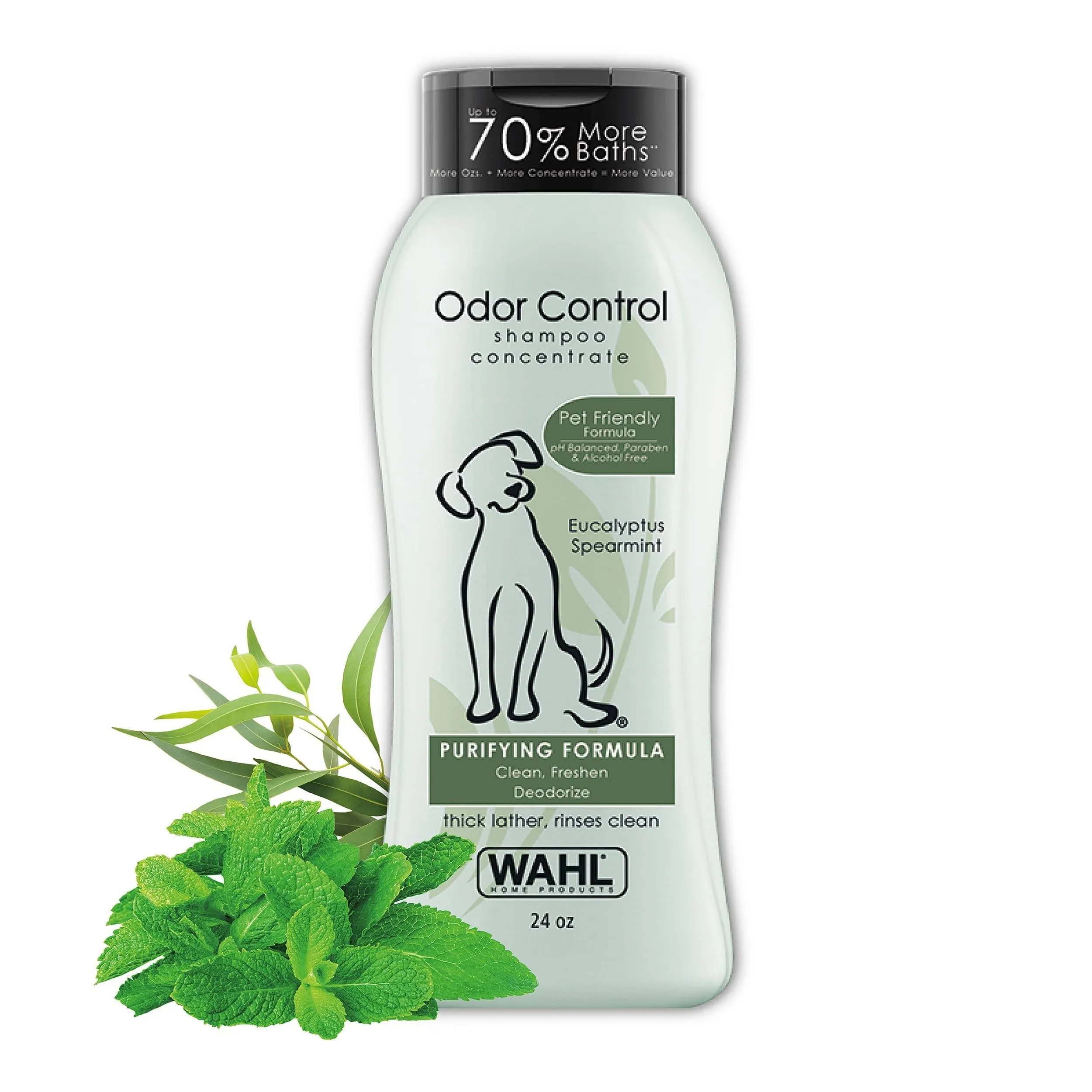 ❤️ Wahl Odor Control Shampoo Concentrate Purifying Formula Eucalyptus Spearmint