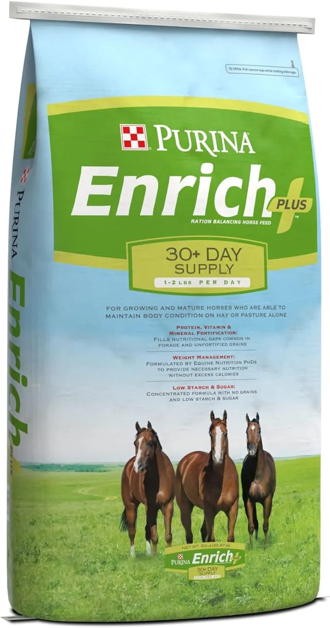 Purina Enrich Plus Ration Balancing Horse Feed