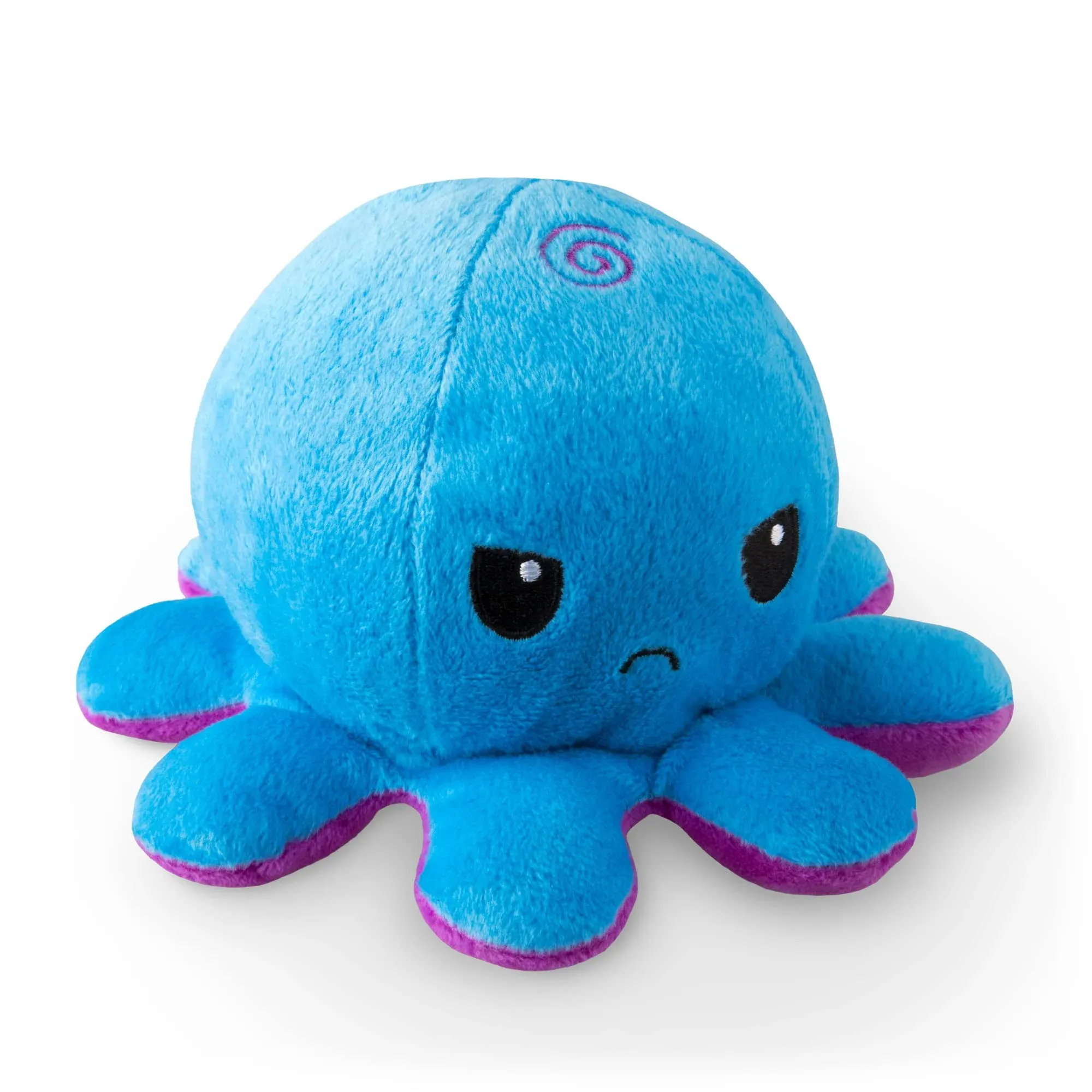 Reversible Octopus Plush Purple & Blue