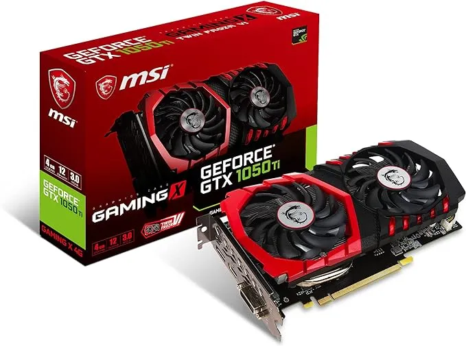 MSI GeForce GTX 1050 Ti Gaming x 4G