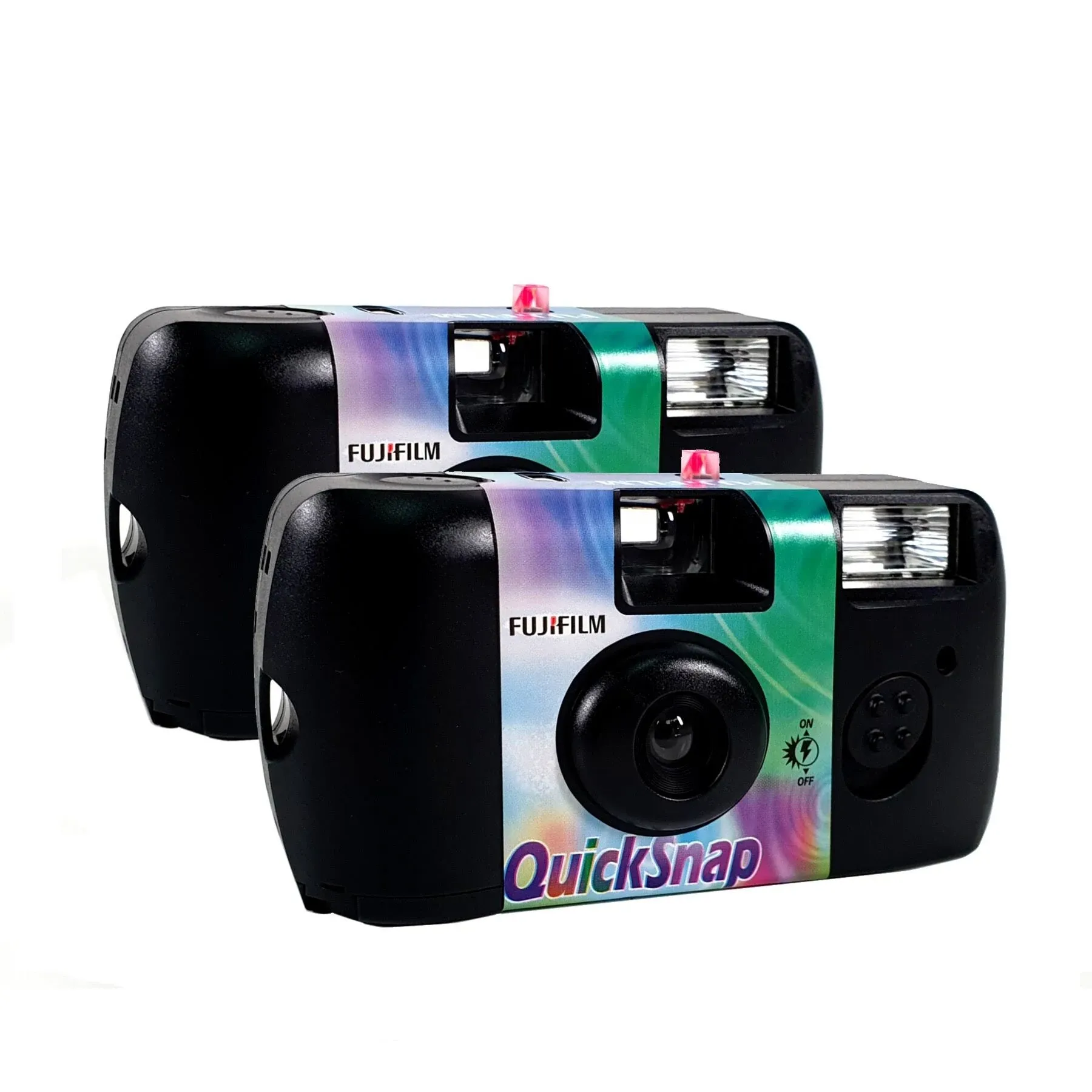 Fujifilm 7130786 QuickSnap 400 Disposable Flash Camera (Pack of 2)