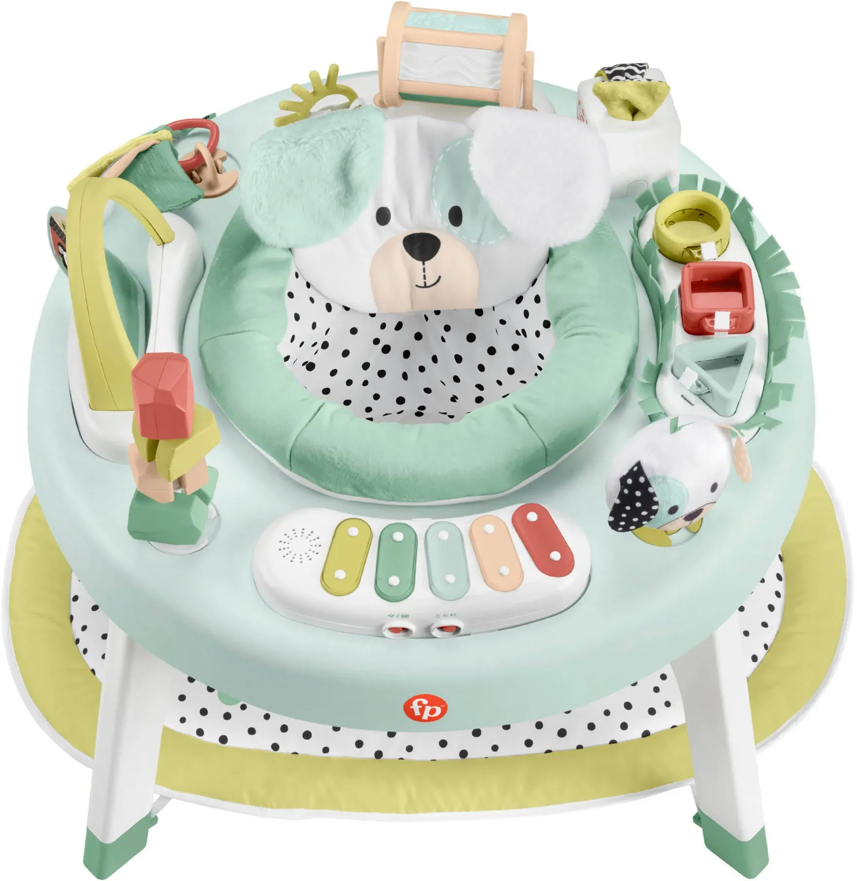 3-in-1 Snugapuppy Activity Center - Lights Sounds - Developmental Activities