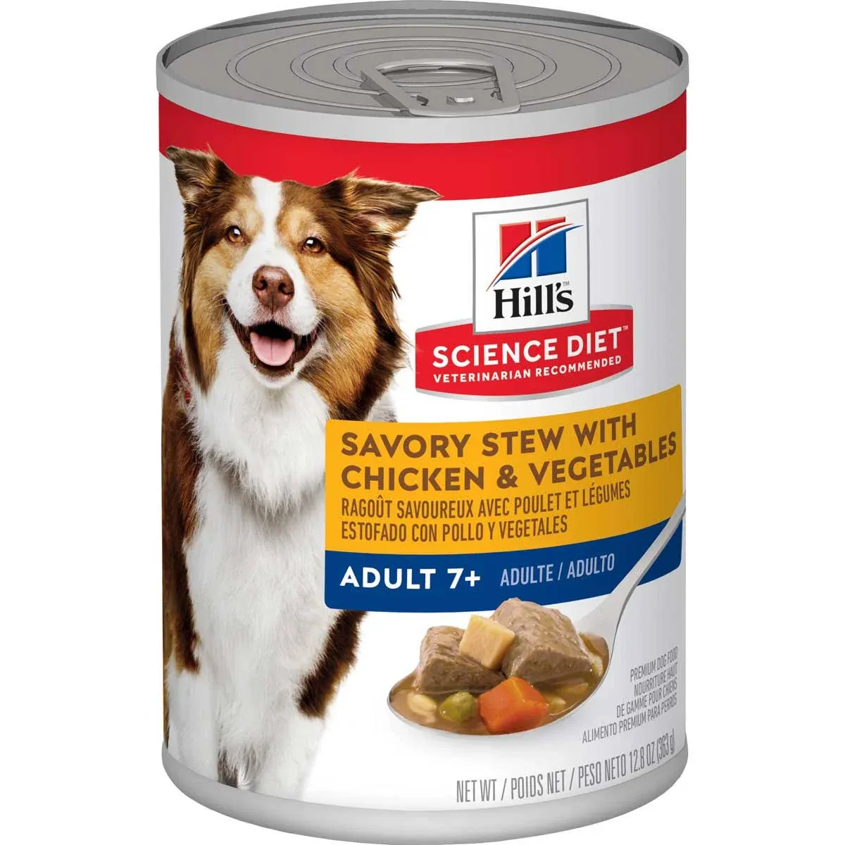 Hill's Science Diet Adult 7+ Gourmet Turkey & Barley Entree Canned Dog Food