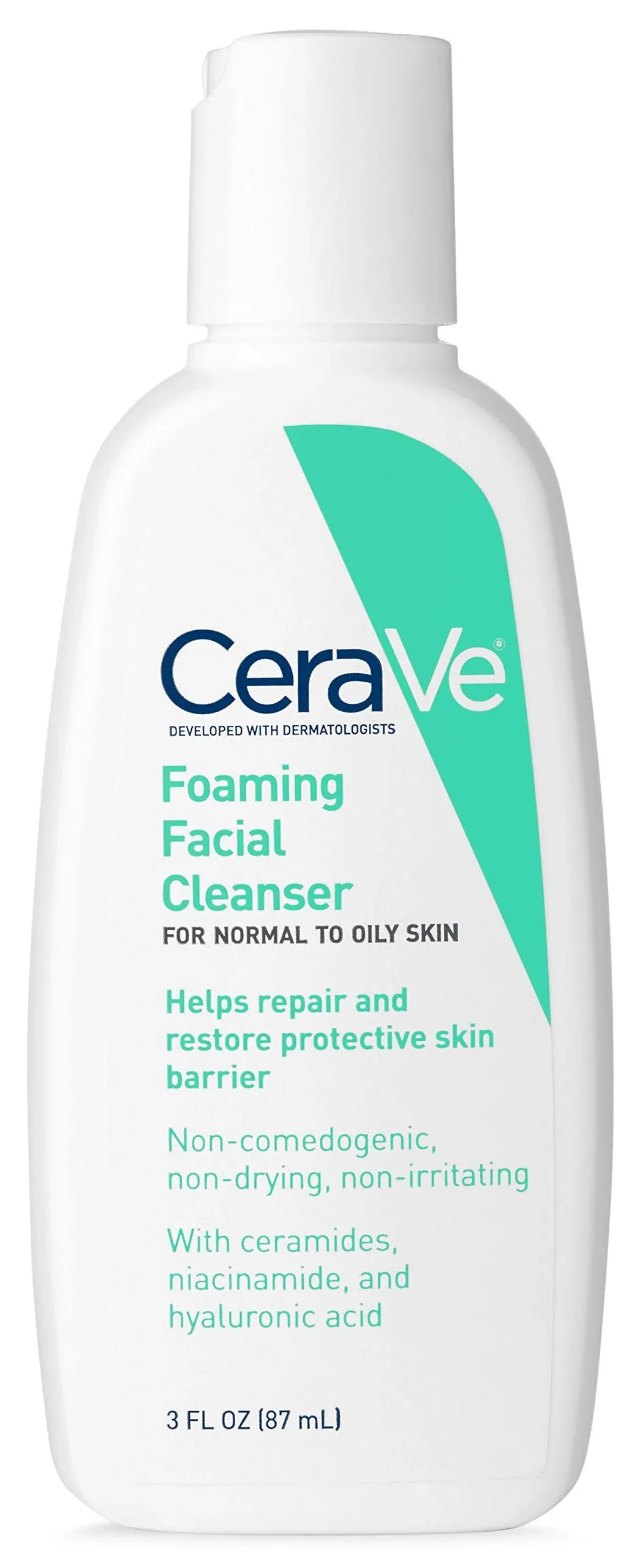 CERAVE FOAMING FACIAL CLEANSER LIQ 3OZ 