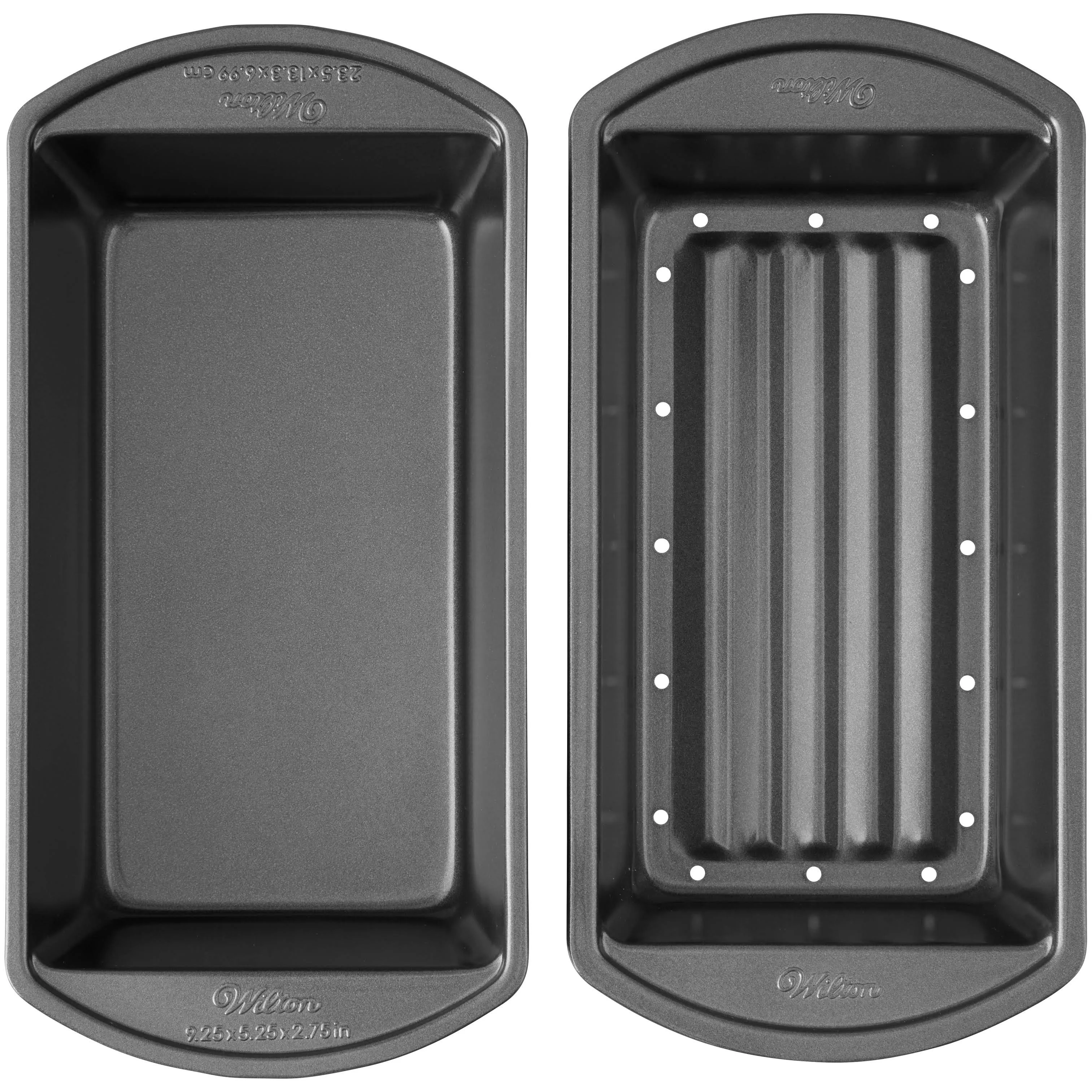 Wilton Perfect Results Meatloaf Baking Pan Set