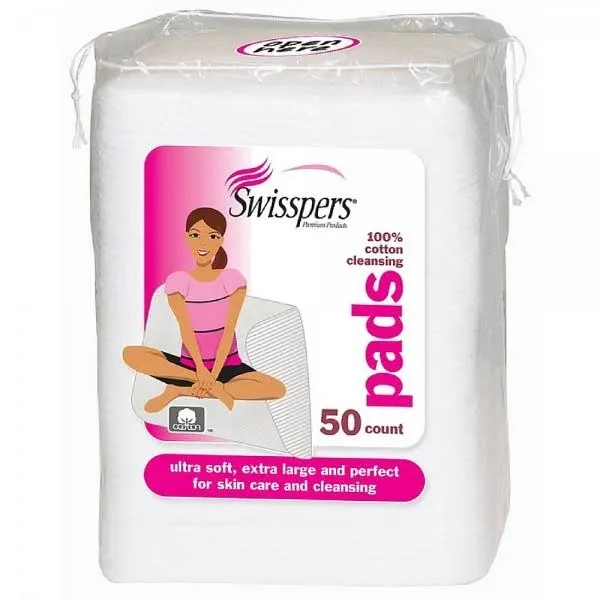 Swisspers Premium Cotton Facial Cleansing Pads Ultra Soft