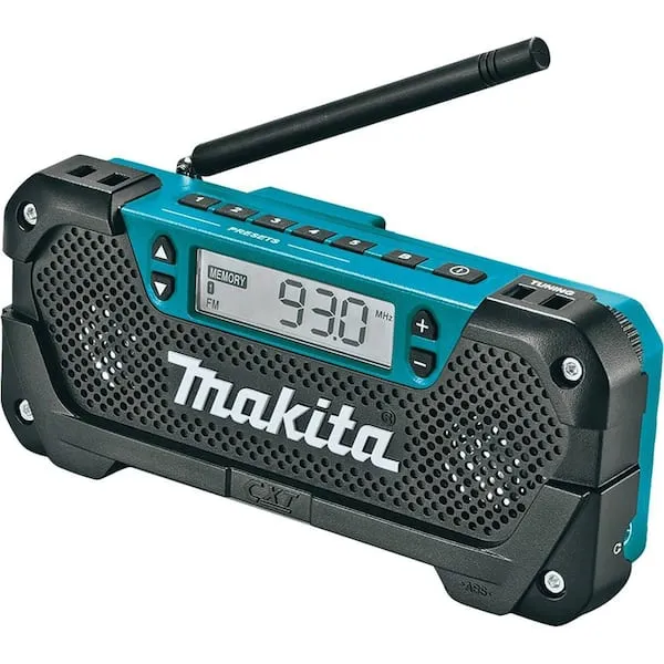 Makita RM02 12V Max CXT Cordless Compact Job Site Radio