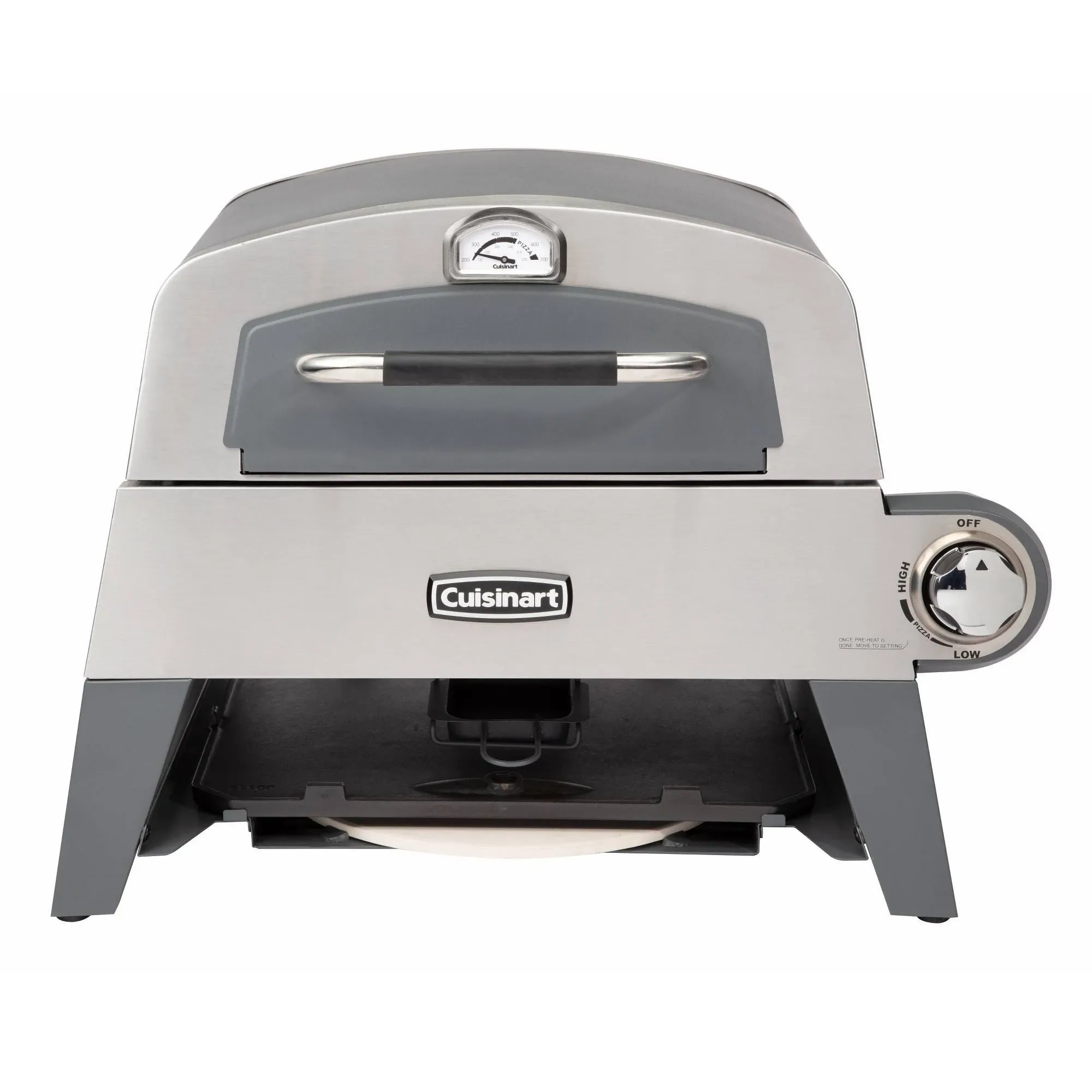 Cuisinart CGG-403 3-in-1 Freestanding Pizza Oven Plus - Stainless Steel