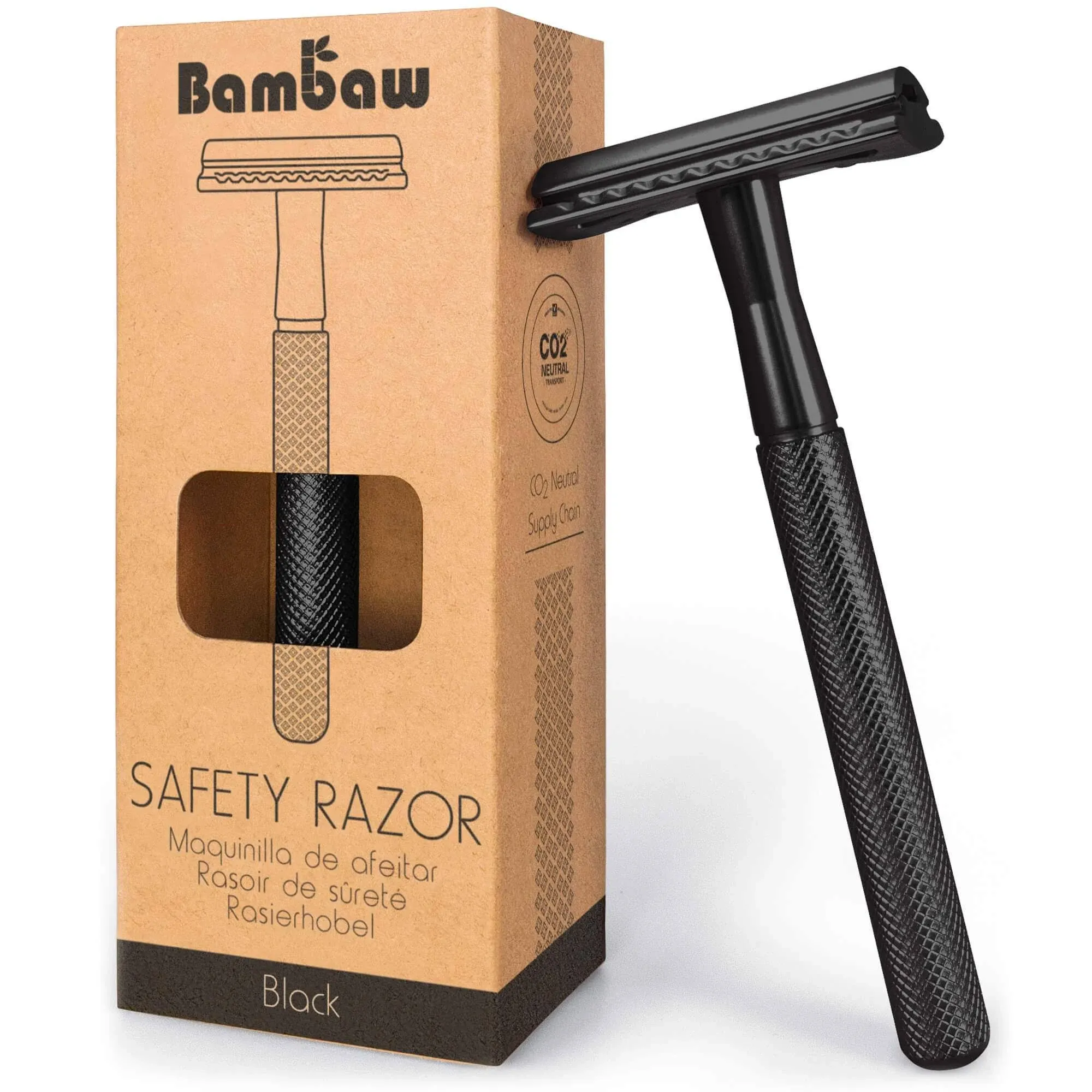 Bambaw Safety Razor, Black