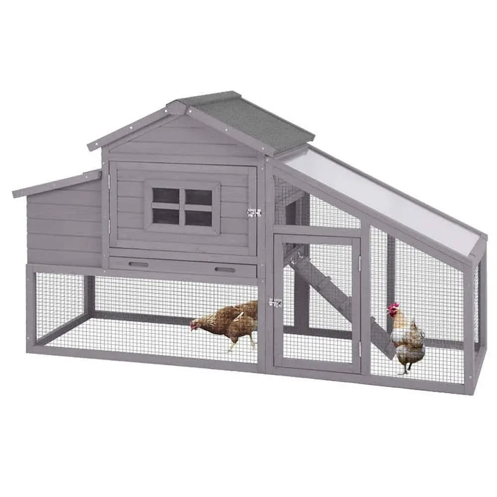 Aivituvin Wooden Chicken Coop for 1-2 Hens, AIR23