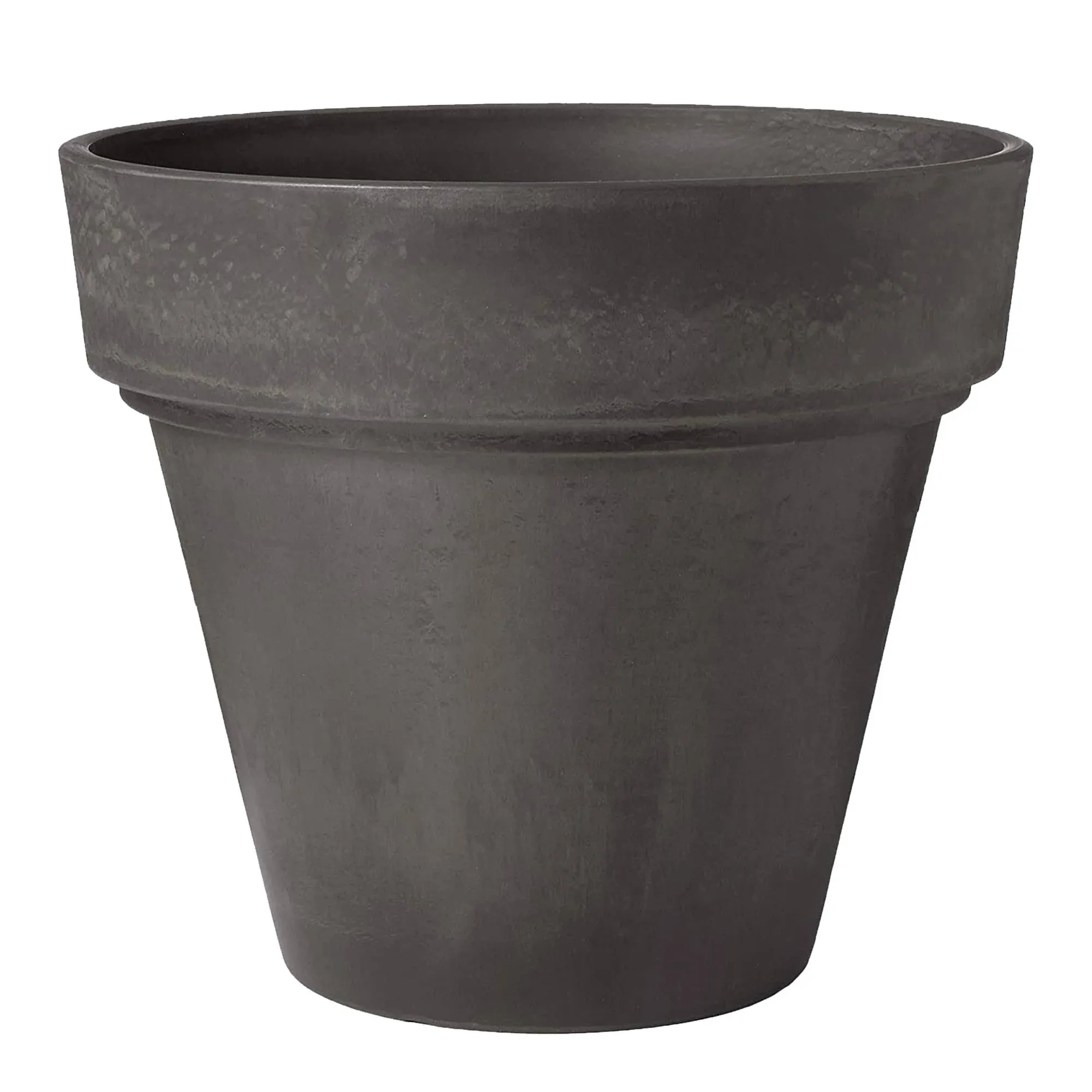 Arcadia Garden Products 22" Traditional Planter Pot in Dark Charcoal