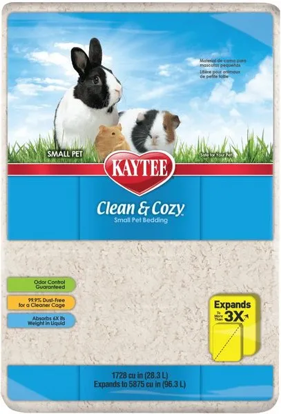 Kaytee Clean & Cozy White Small Animal Bedding