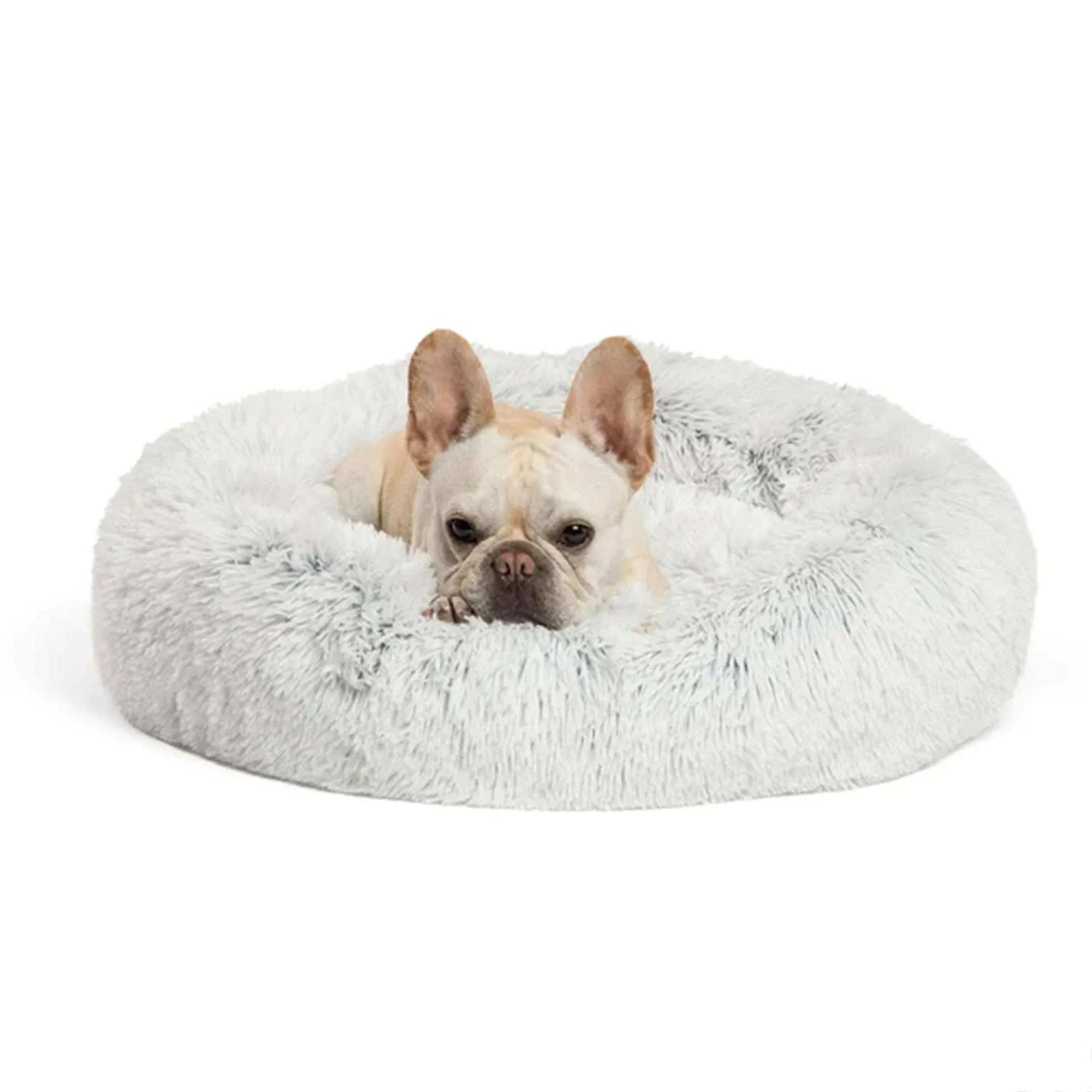 Best Friends by Sheri The Original Calming Shag Fur Donut Cuddler Cat & Dog Bed