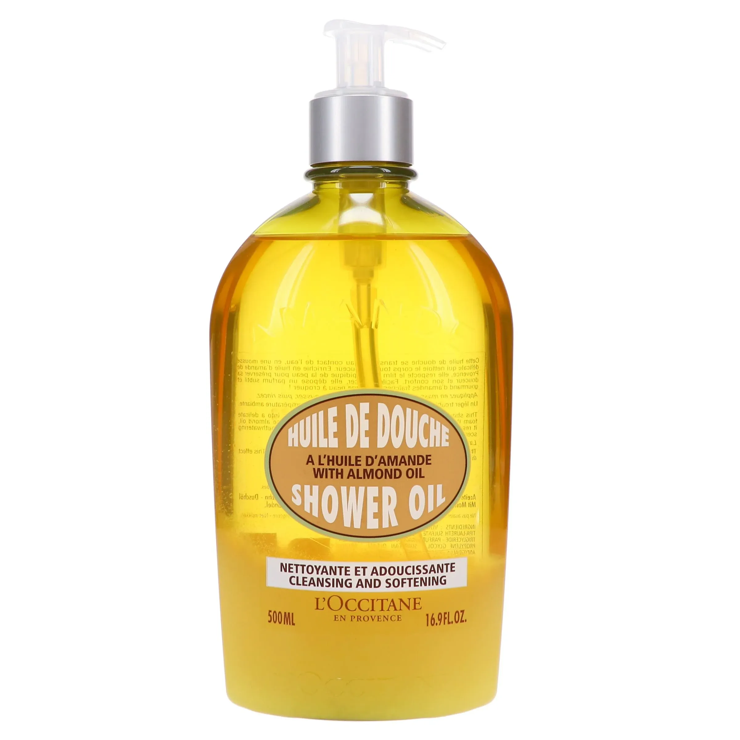 L'occitane Cleansing & Softening Almond Shower Oil 16.9 oz