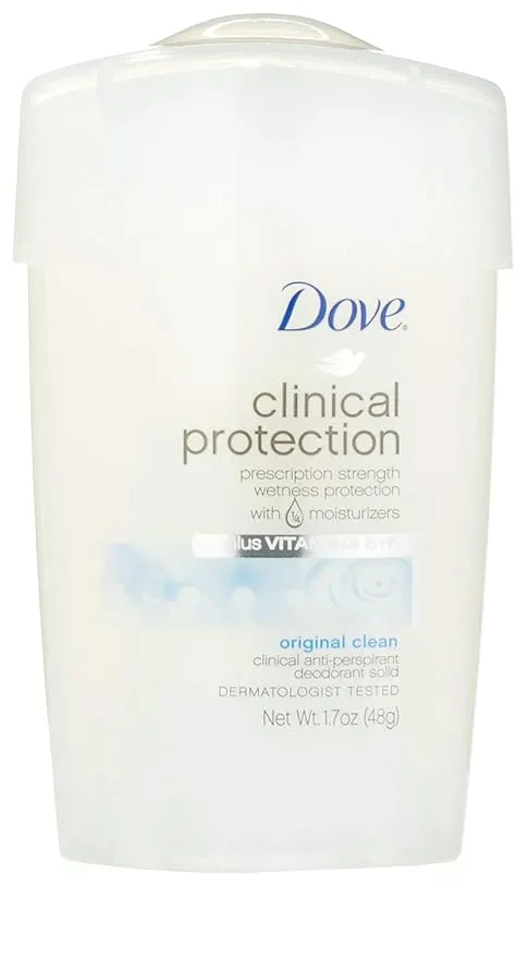 Dove Clinical Protection Antiperspirant Deodorant Original Clean