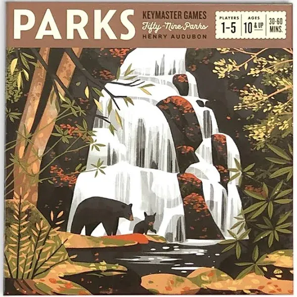 Parks Board Game, a Family and Strategy Game About Hiking, Visiting National Parks, and Making Memories by Keymaster 