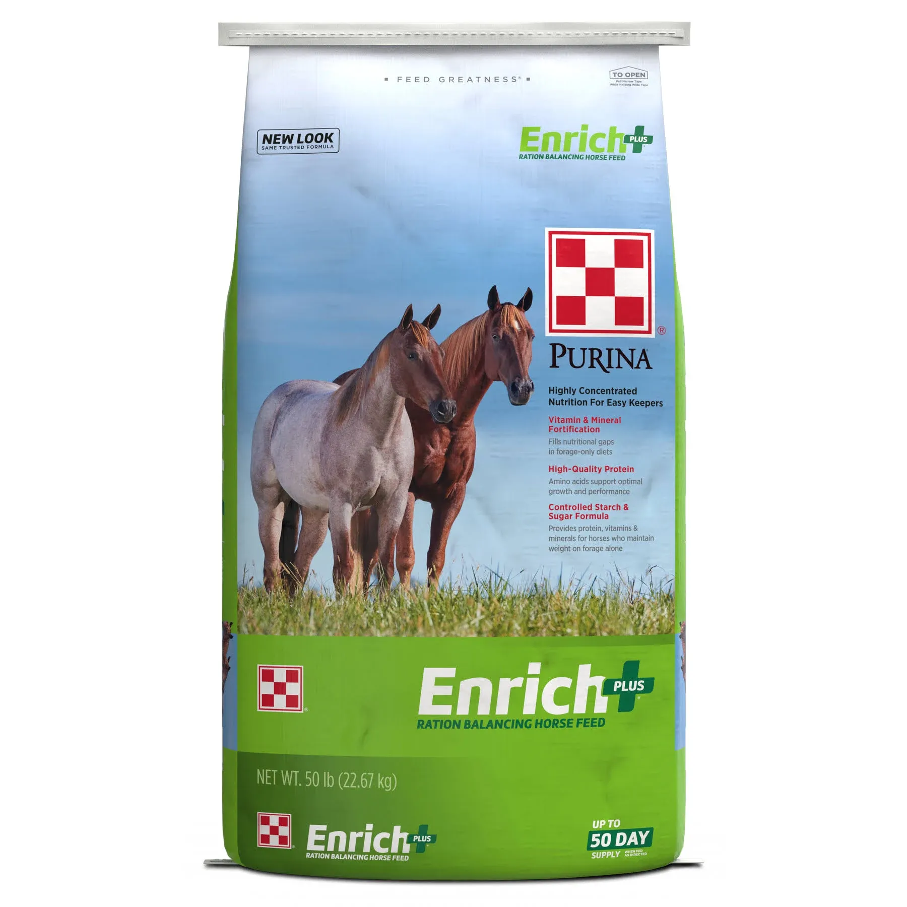 Purina Enrich Plus Ration Balancing Feed, 50 lb.