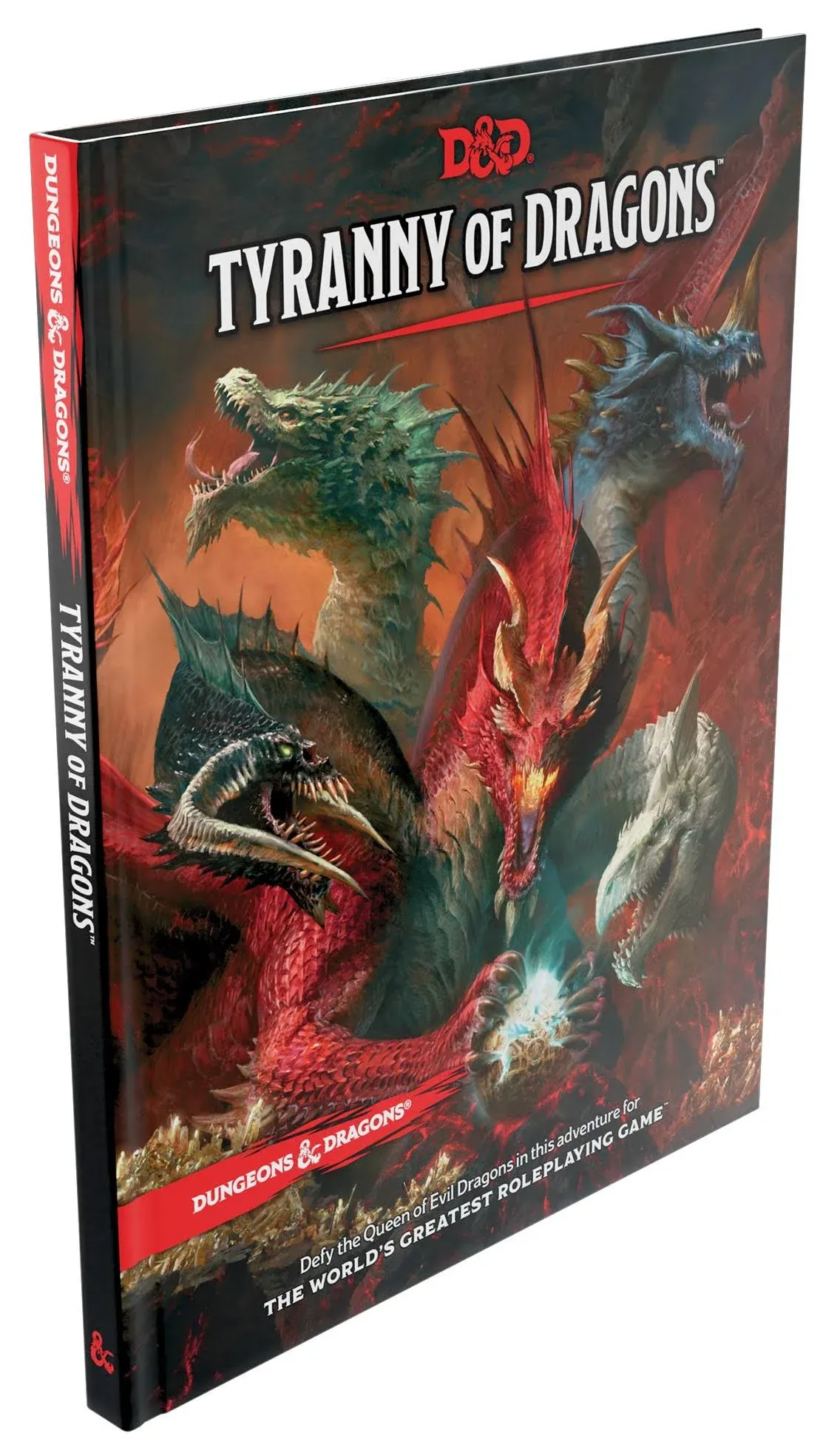 Tyranny of Dragons (D&D Adventure Book Combines Hoard of the Dragon Queen + The Rise of Tiamat)