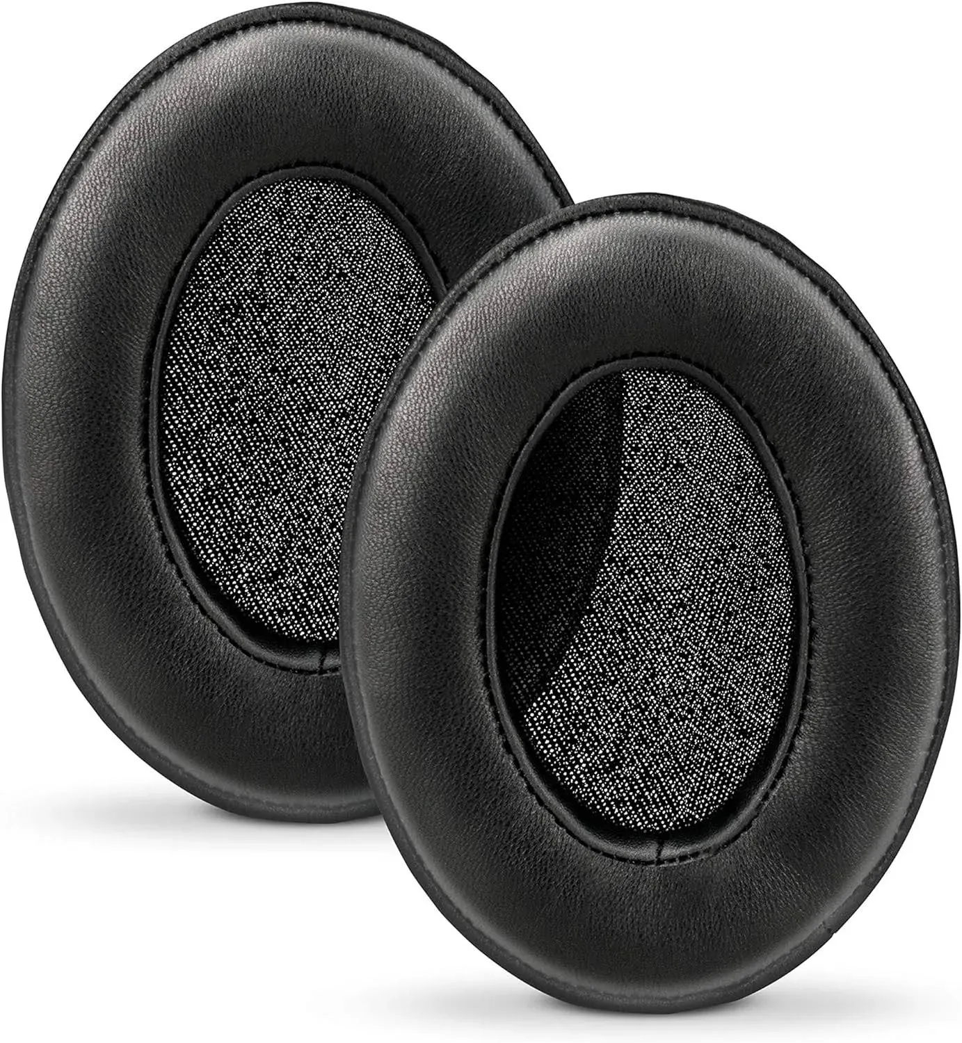 Headphone Memory Foam Earpads - Oval  - Sheepskin Leather