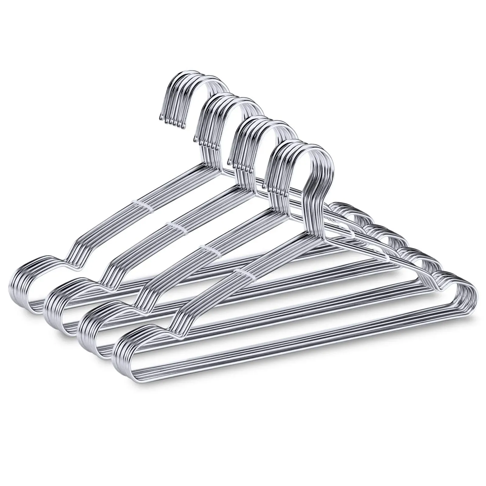 FSUTEG Heavy Duty Stainless Steel Coat Hangers