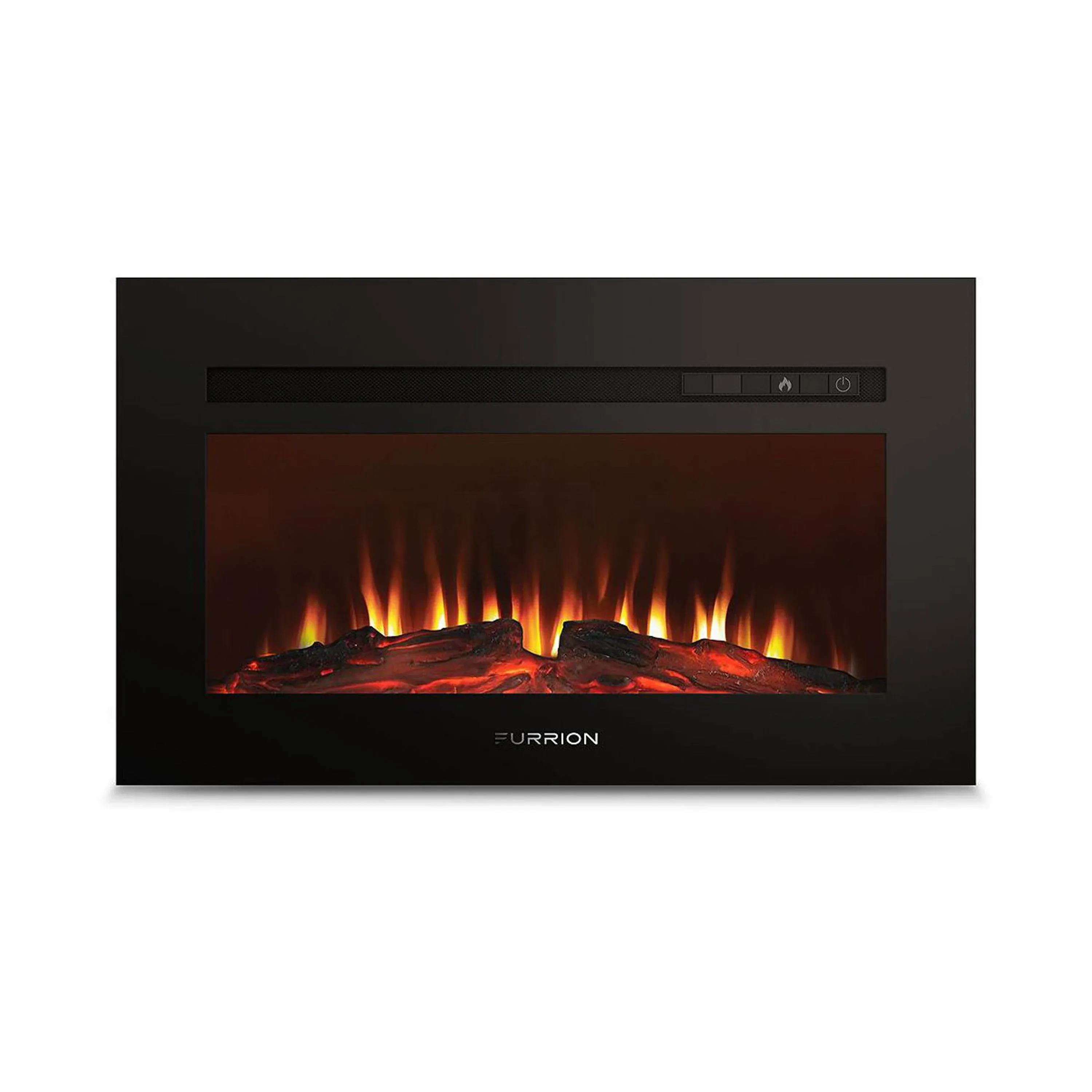 Furrion FF30SW15A-BL RV Trailer RV Electric Fireplace with Logs - 30&#034; Wide