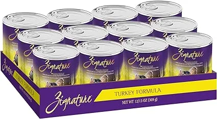 Zignature Zssential Canned Dog Food - 12/13 oz