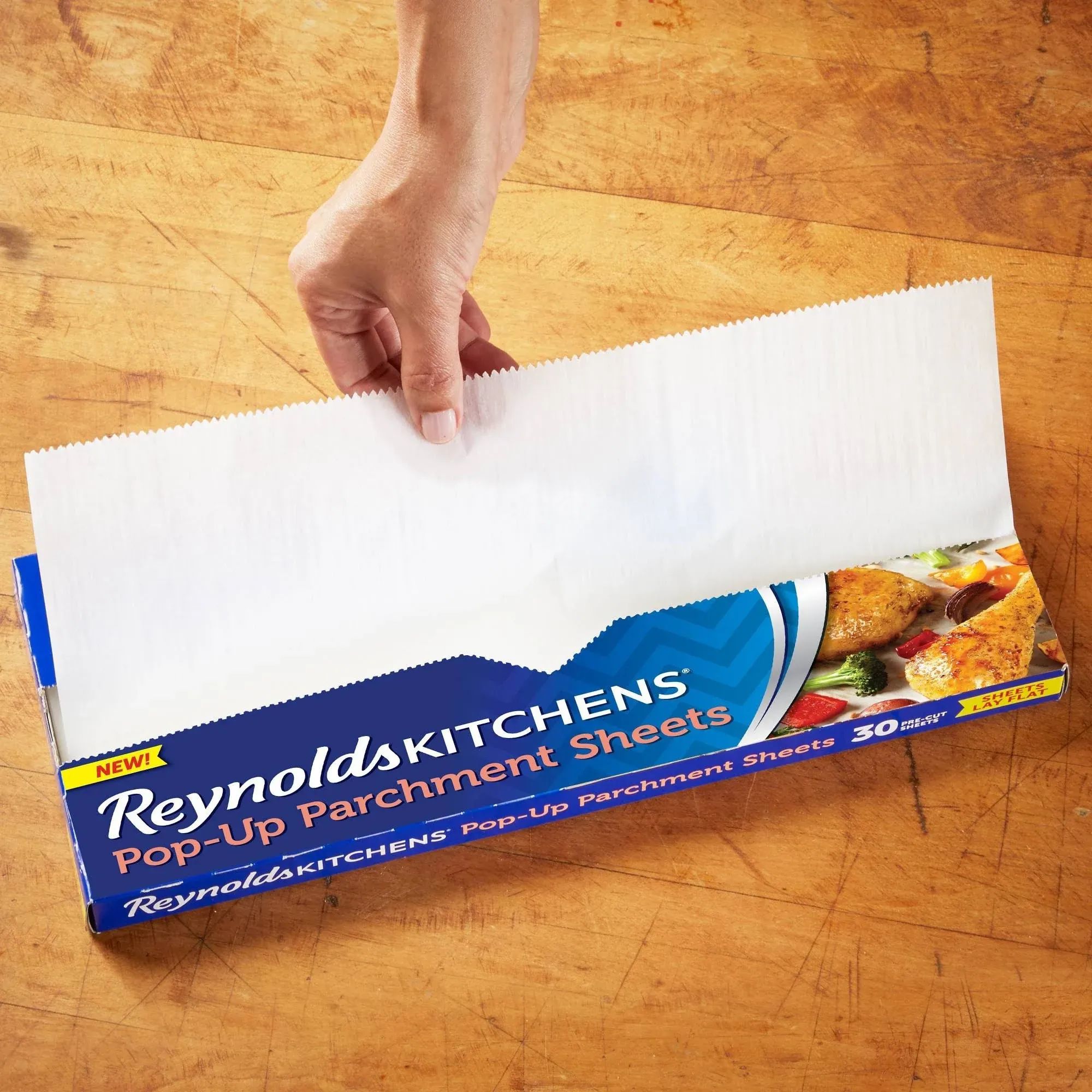 Reynolds Kitchens Parchment Sheets, Pop-Up, Pre-Cut, Non-Stick