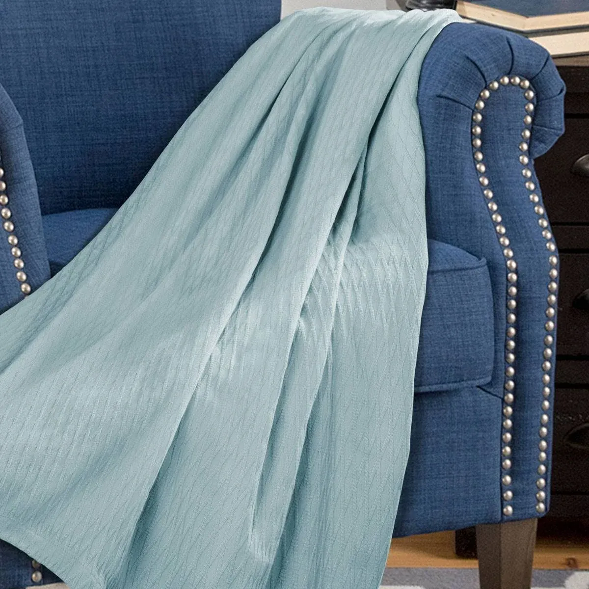 Superior Cotton All-Season Diamond Blanket