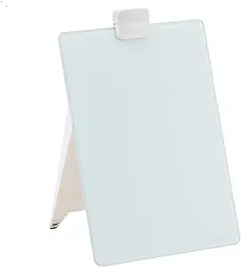 Quartet Glass Dry-Erase Desktop Easel, White