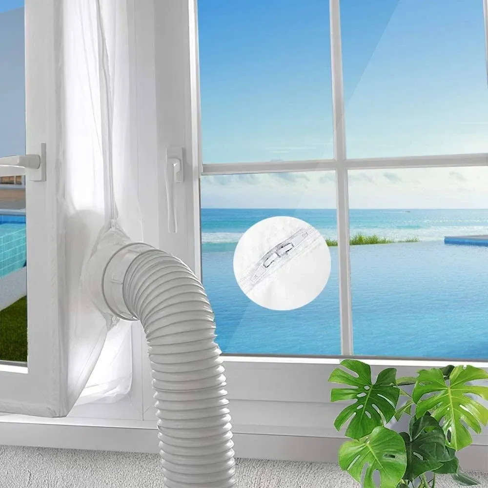 400CM Universal Window Seal for Portable Air Conditioner and Tumble Dryer Sea...