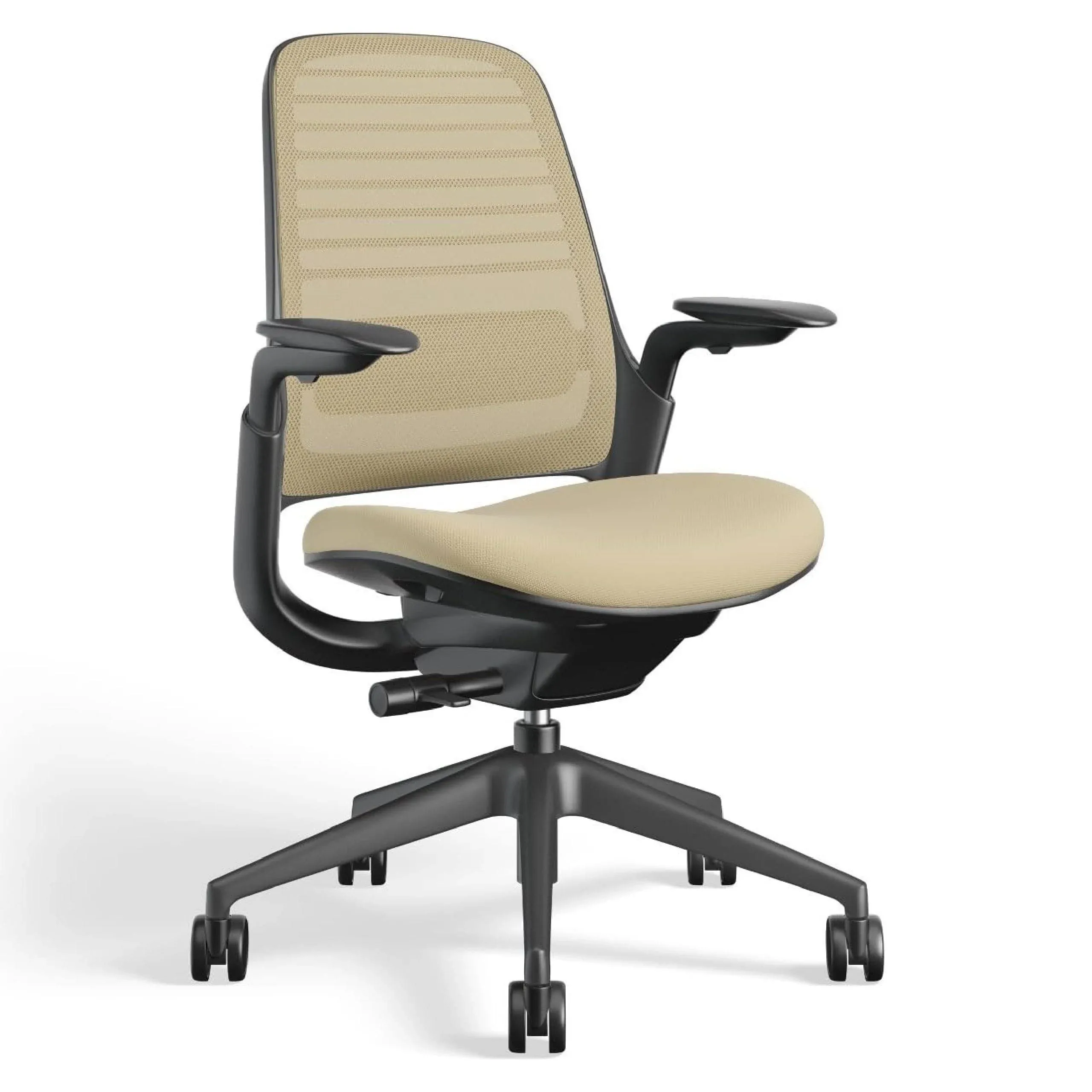 Steelcase Series 1 Office Chair - Ergonomic Work Chair with Wheels for Carpet - Helps Support Productivity - Weight-Activated Controls, Back